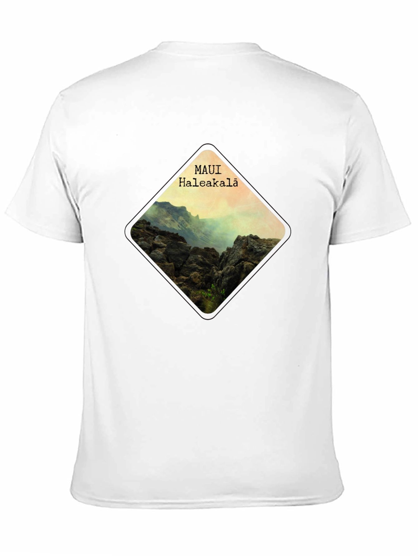 Maui Haleakala Diamond Graphic T-Shirt