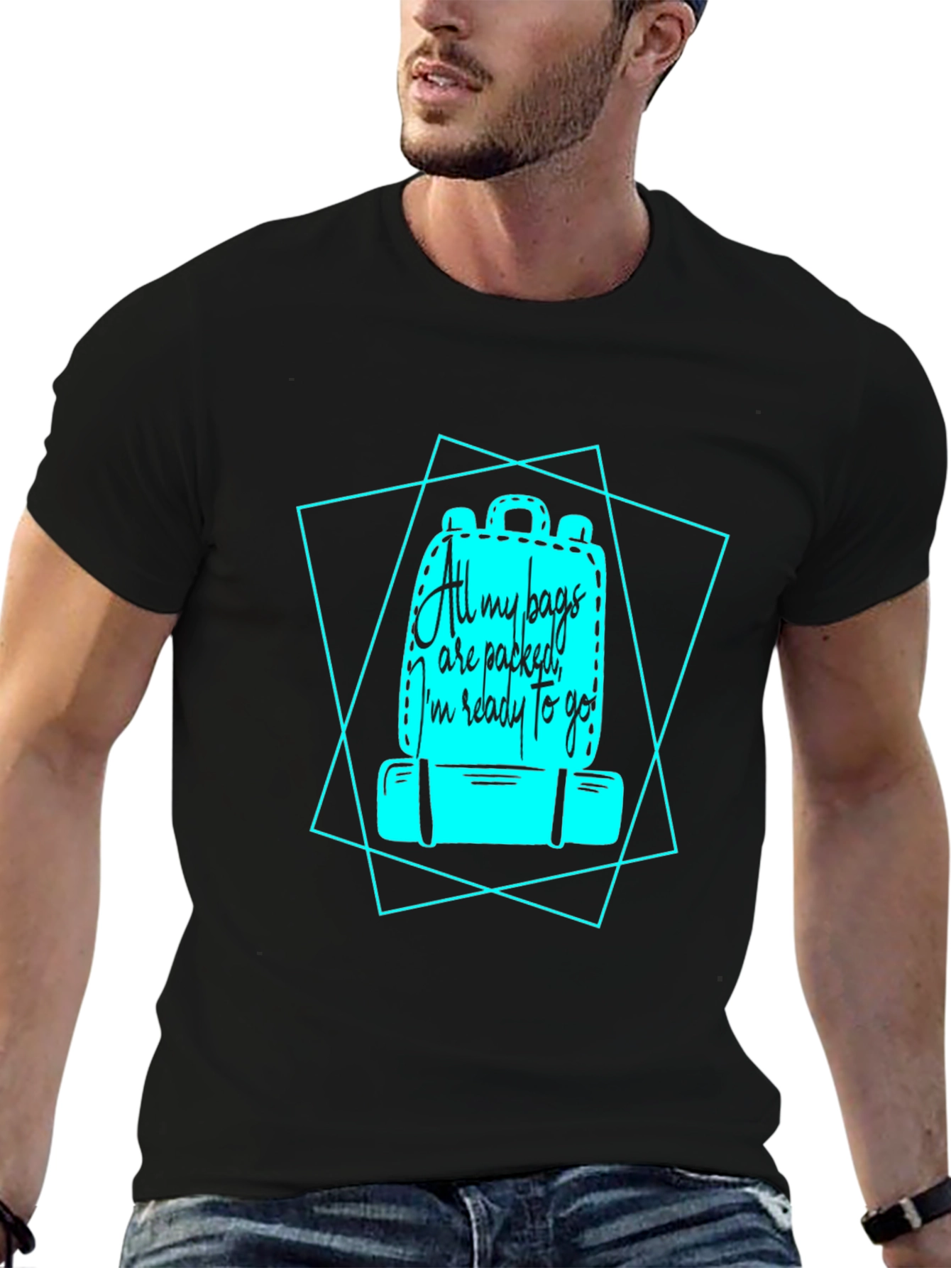 All My Bags Are Packed Travel T-Shirt