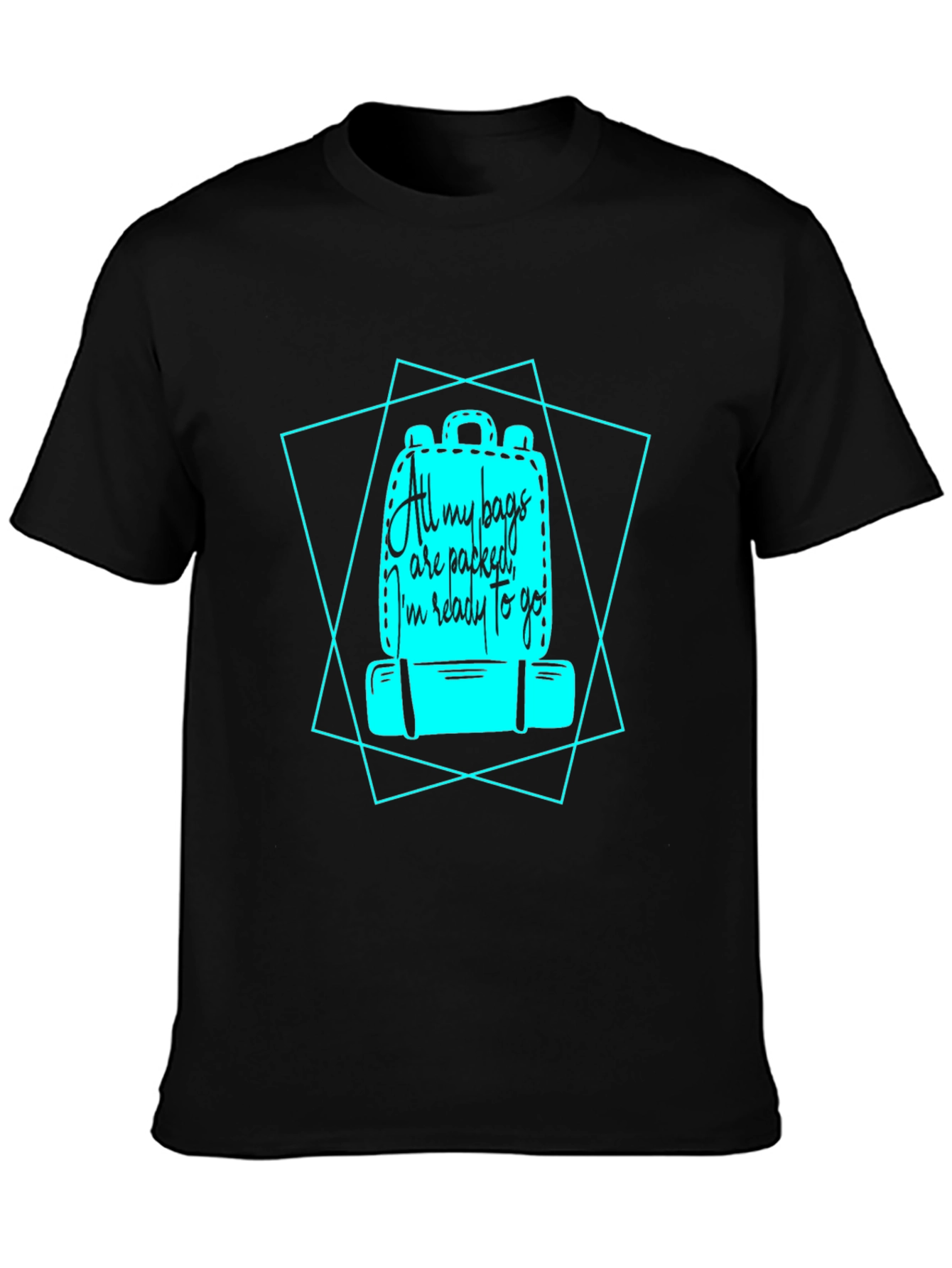 All My Bags Are Packed Travel T-Shirt