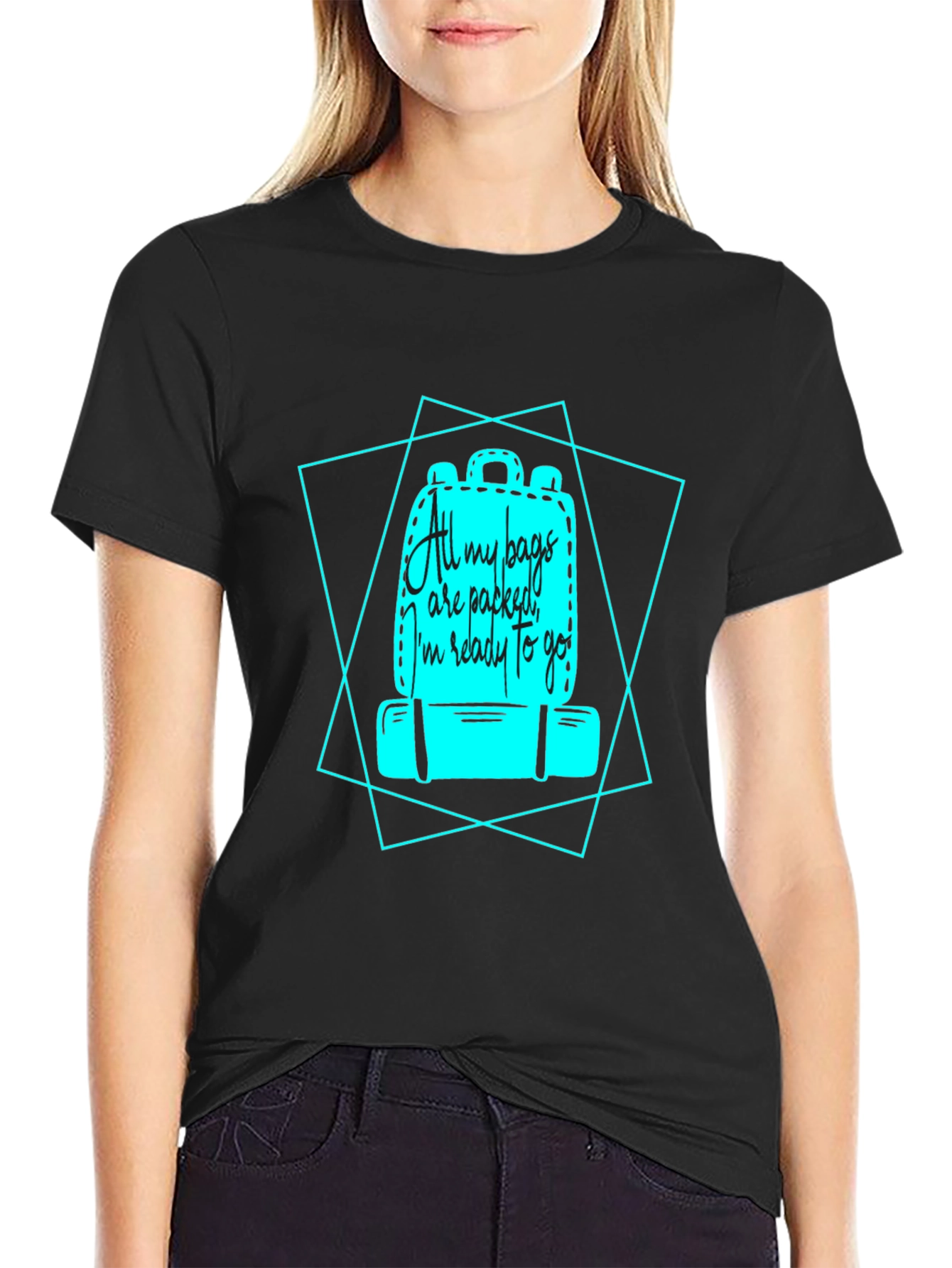 All My Bags Are Packed Travel T-Shirt
