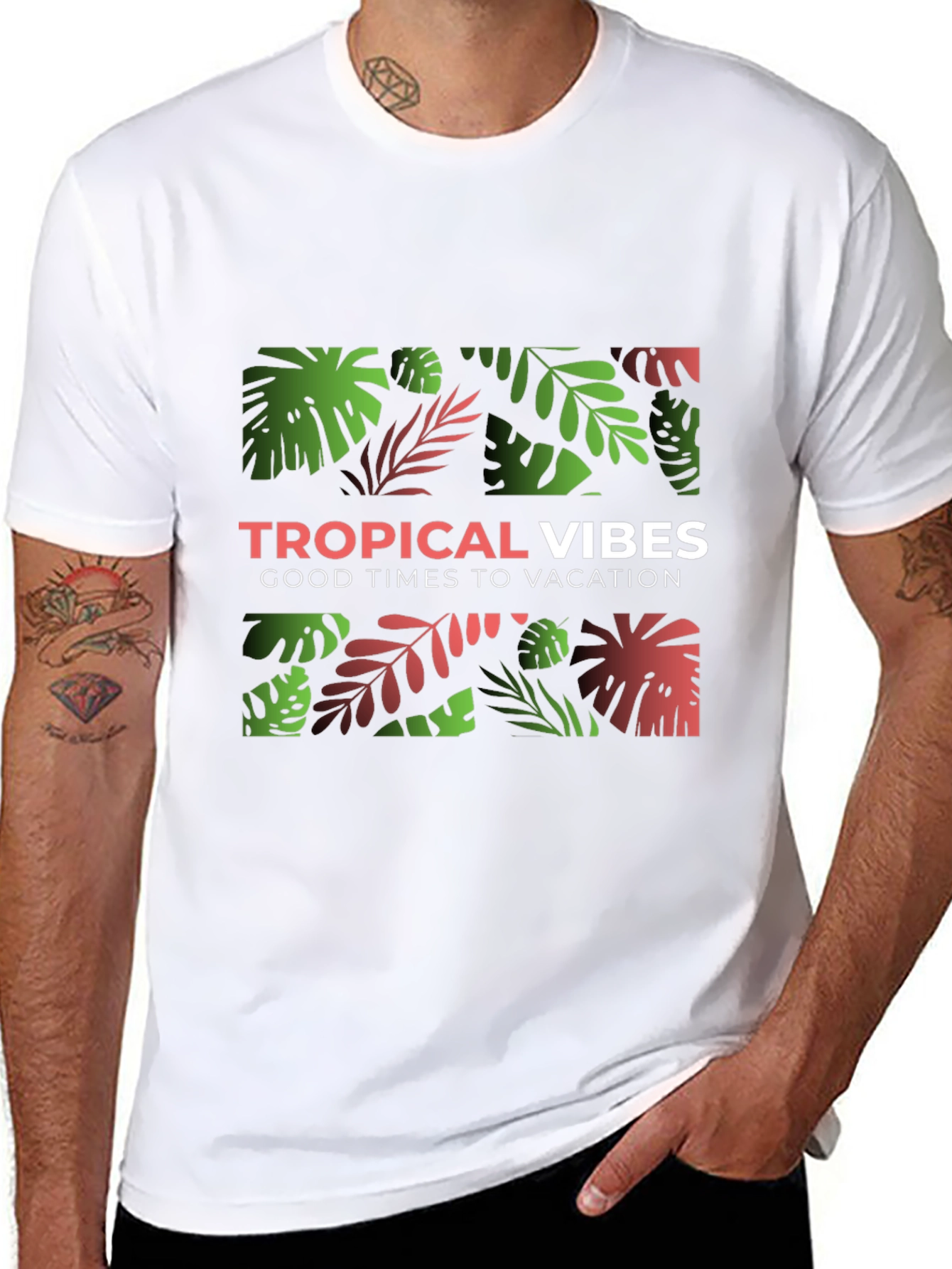 Tropical Vibes Vacation Tee