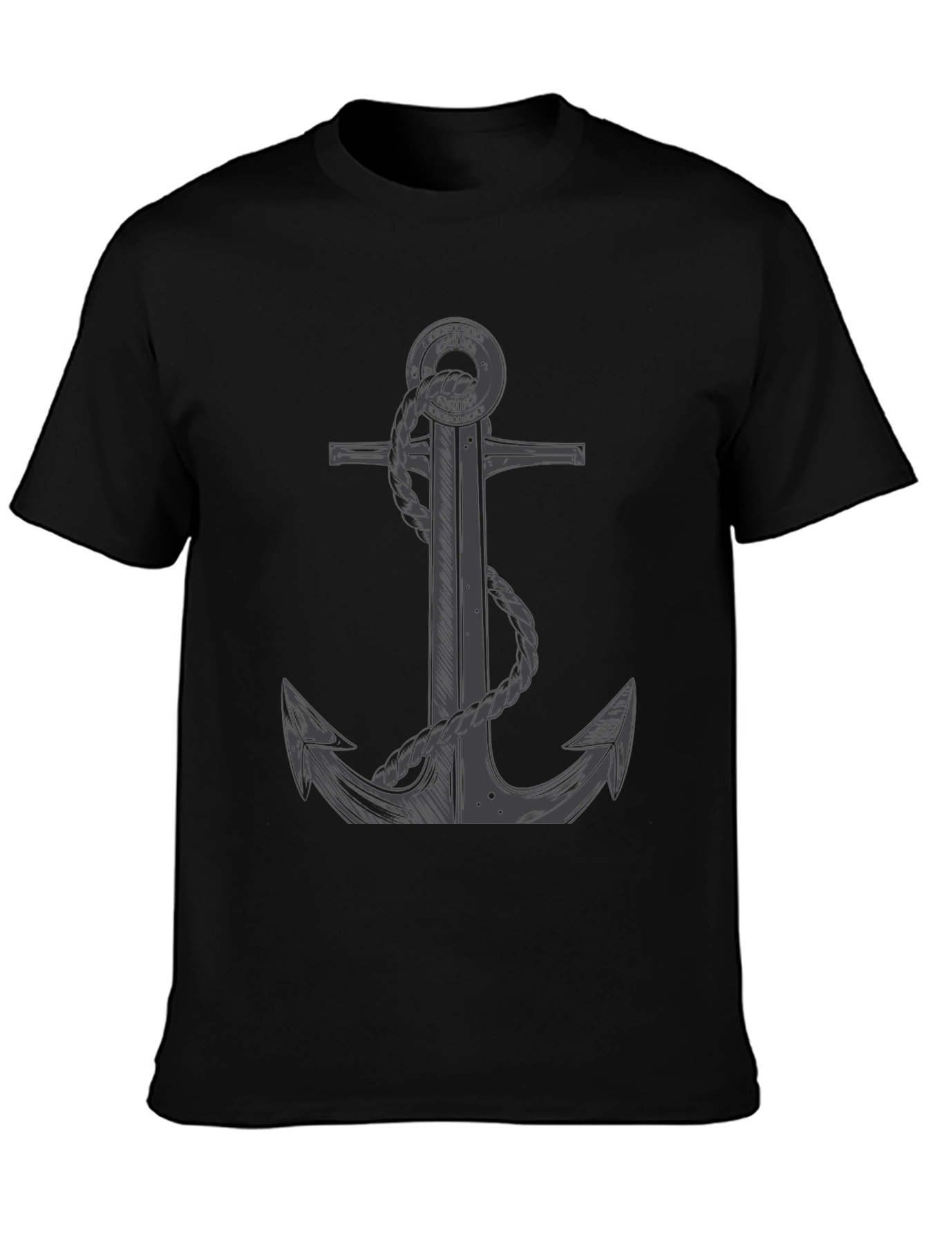 Anchor Graphic Tee - Nautical Style