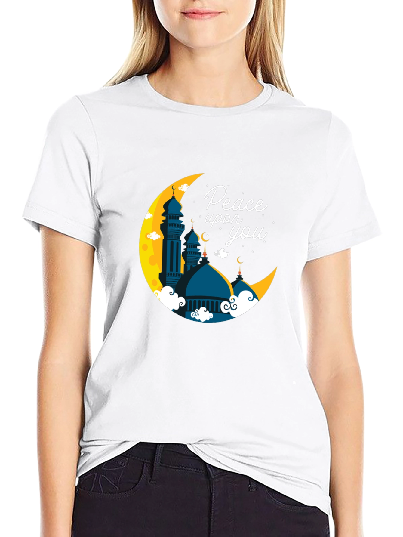 Peace Upon You Black T-Shirt