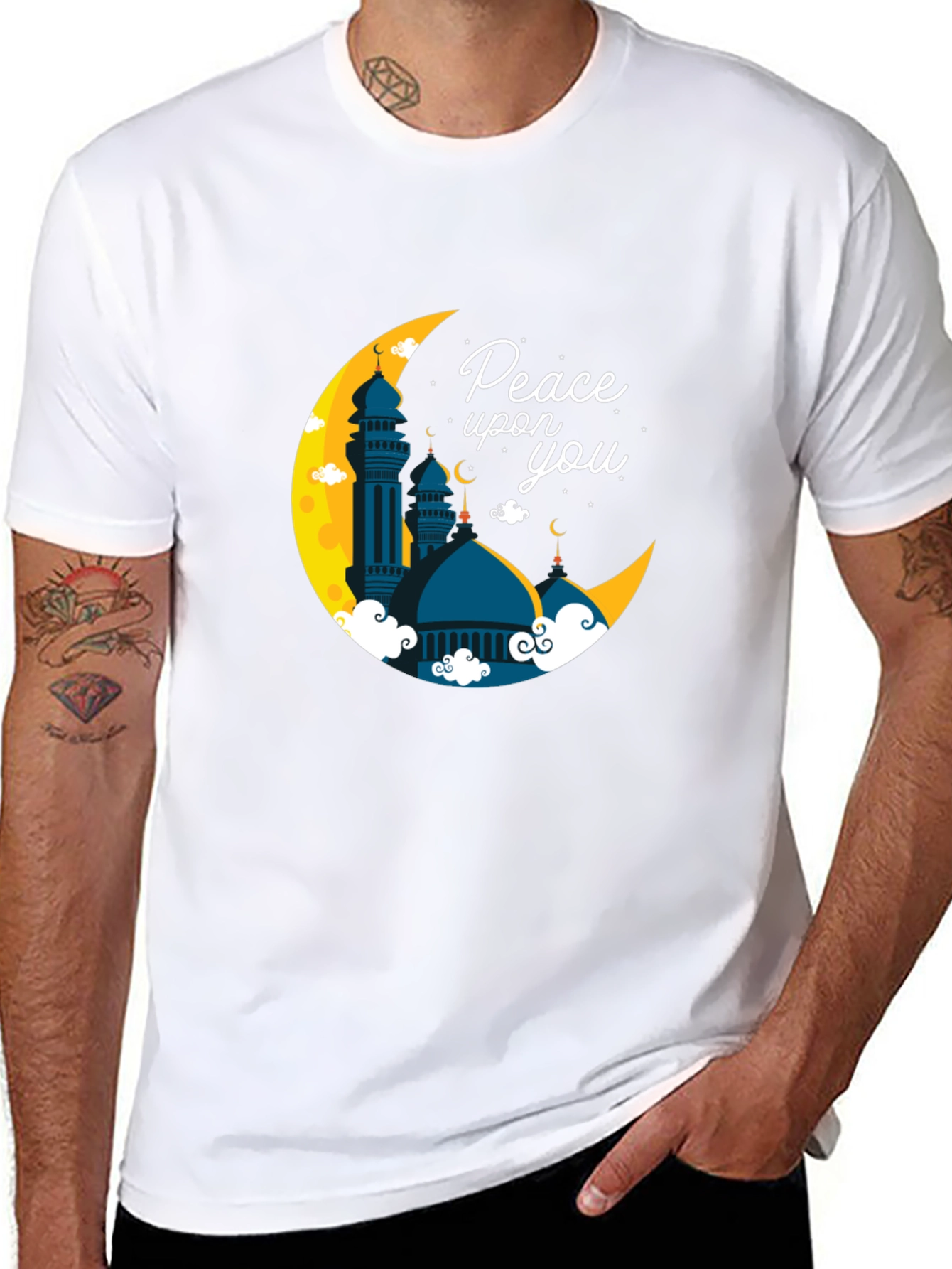 Peace Upon You Black T-Shirt