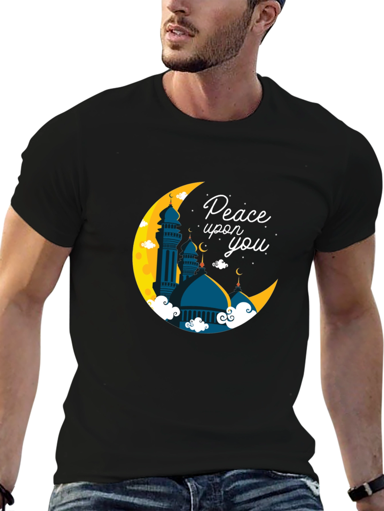 Peace Upon You Black T-Shirt