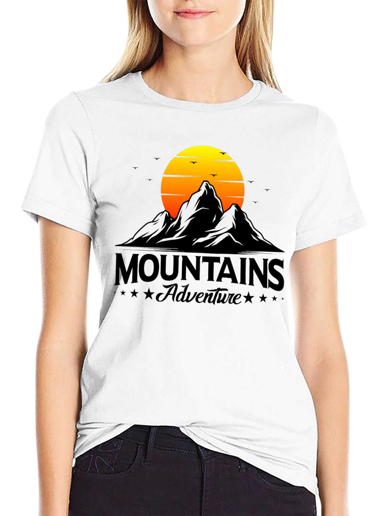 Mountains Adventure Graphic T-Shirt