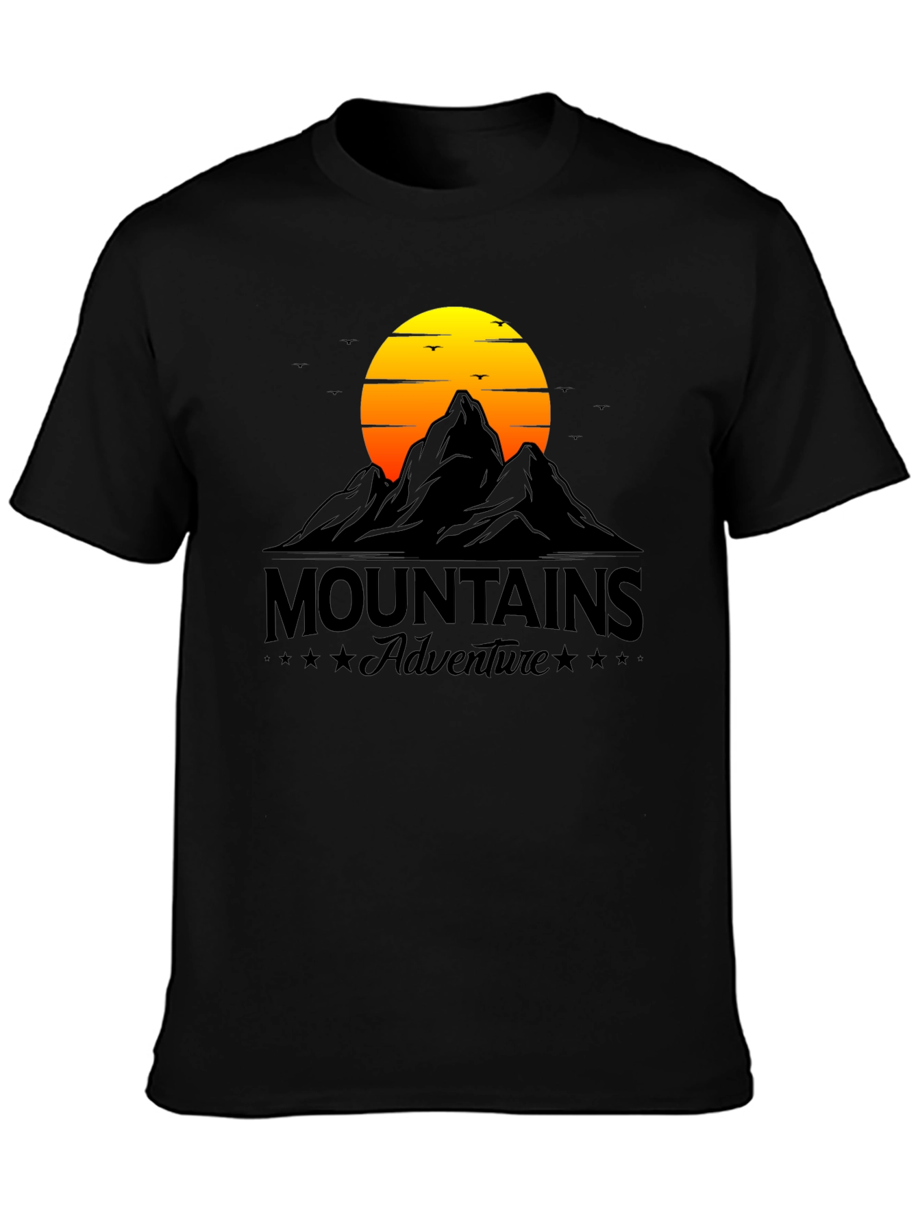 Mountains Adventure Graphic T-Shirt