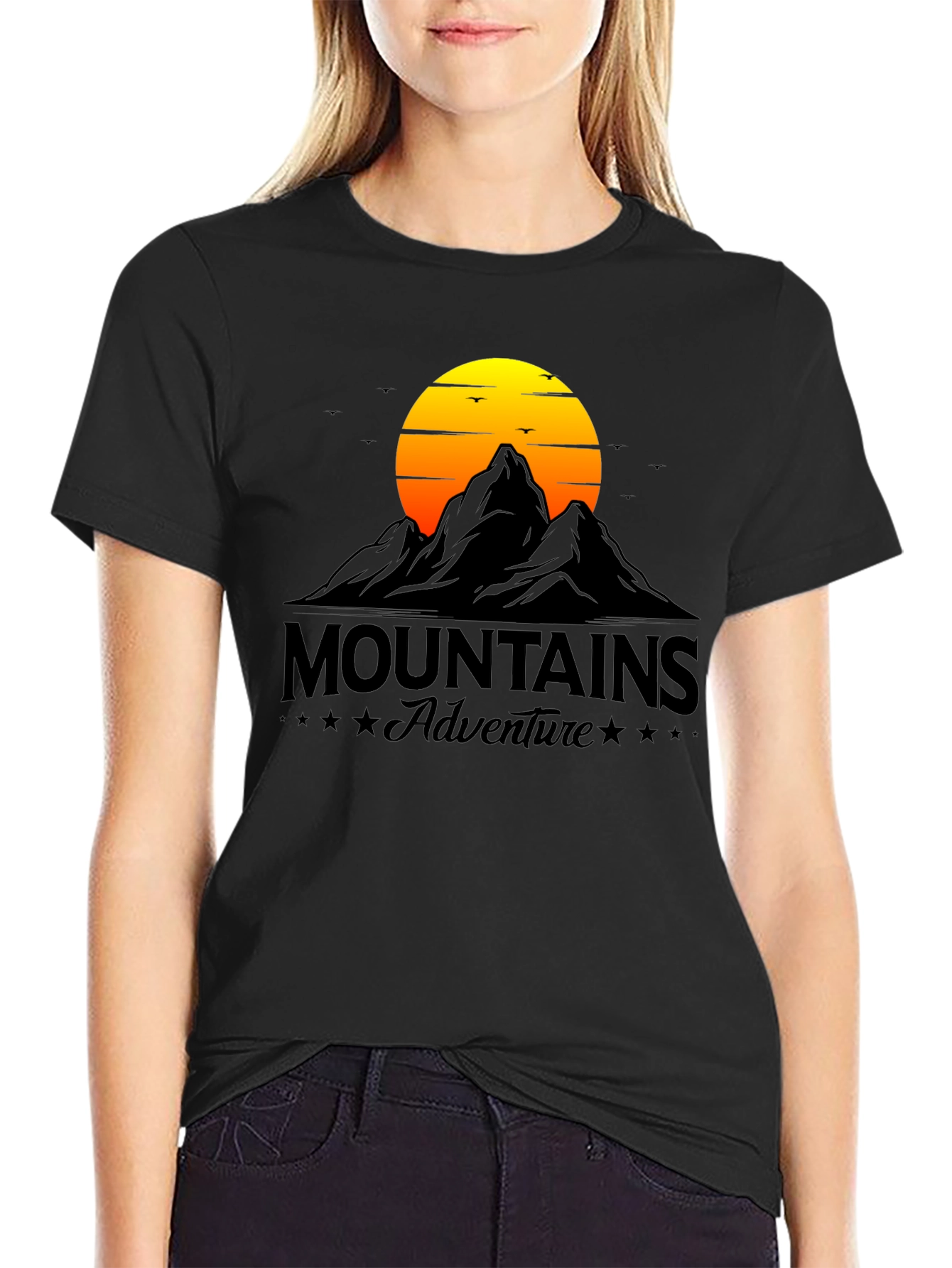Mountains Adventure Graphic T-Shirt