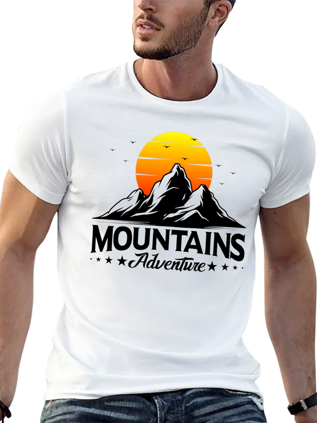 Mountains Adventure Graphic T-Shirt