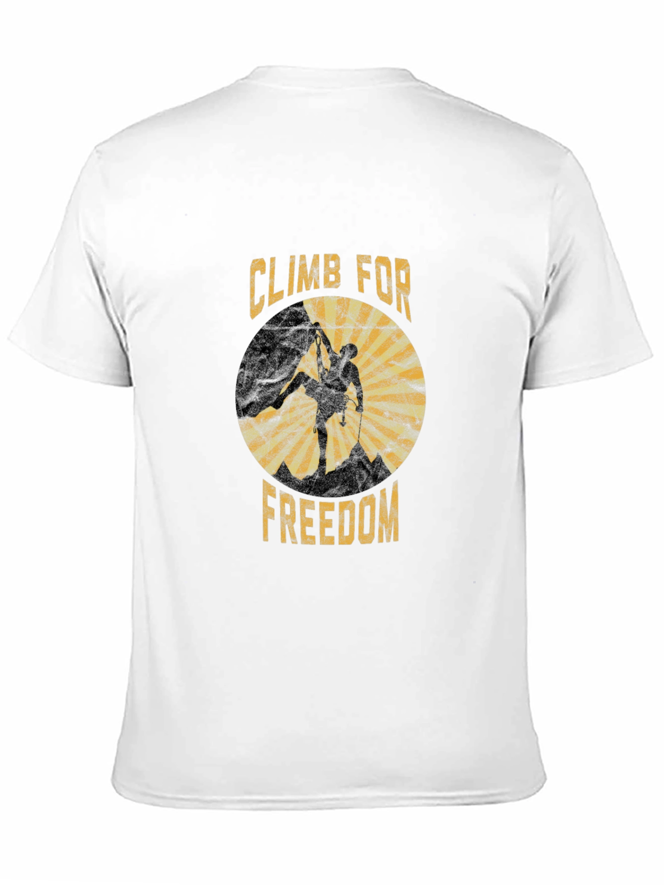 Climb for Freedom Graphic T-Shirt