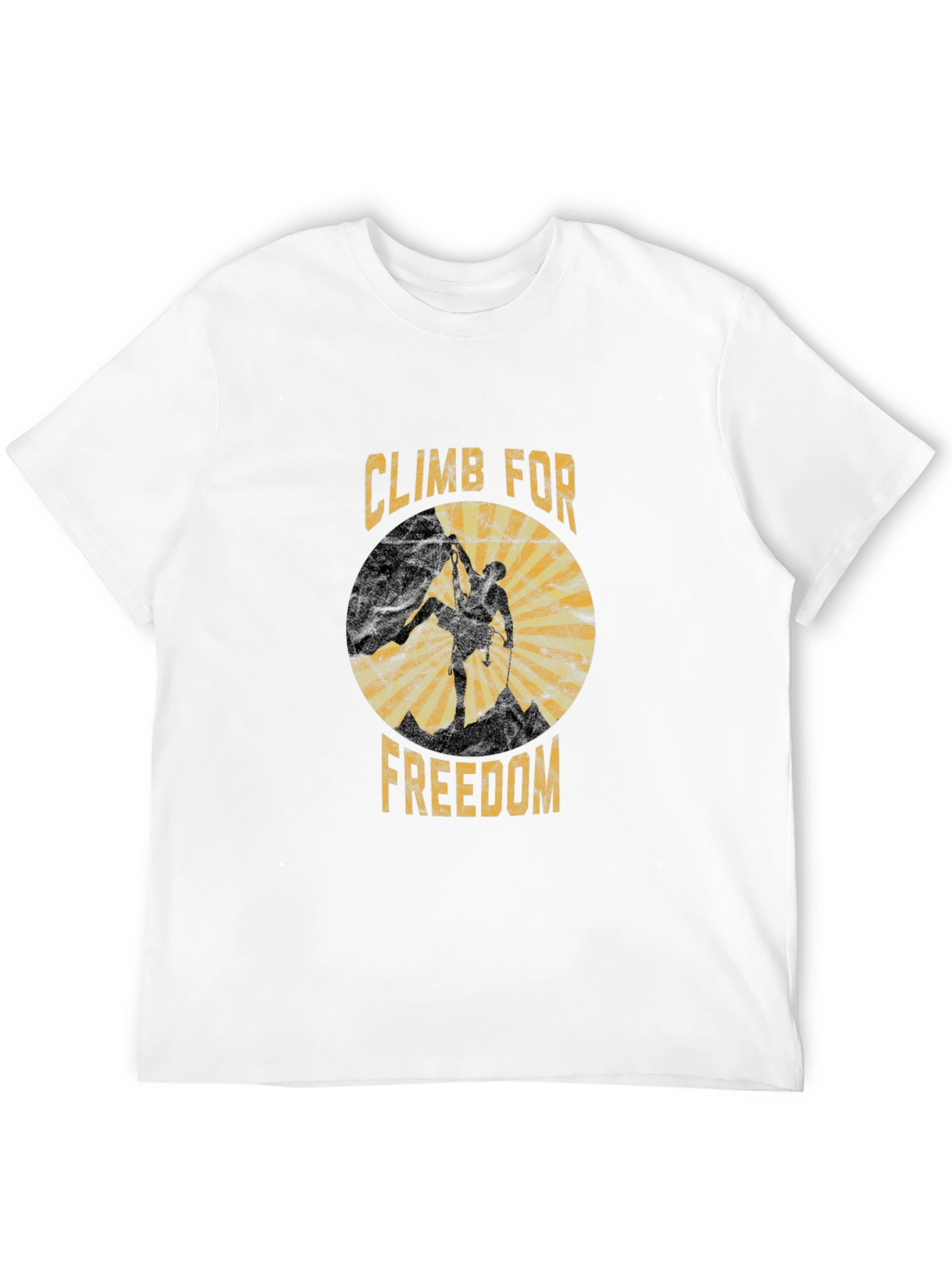 Climb for Freedom Graphic T-Shirt