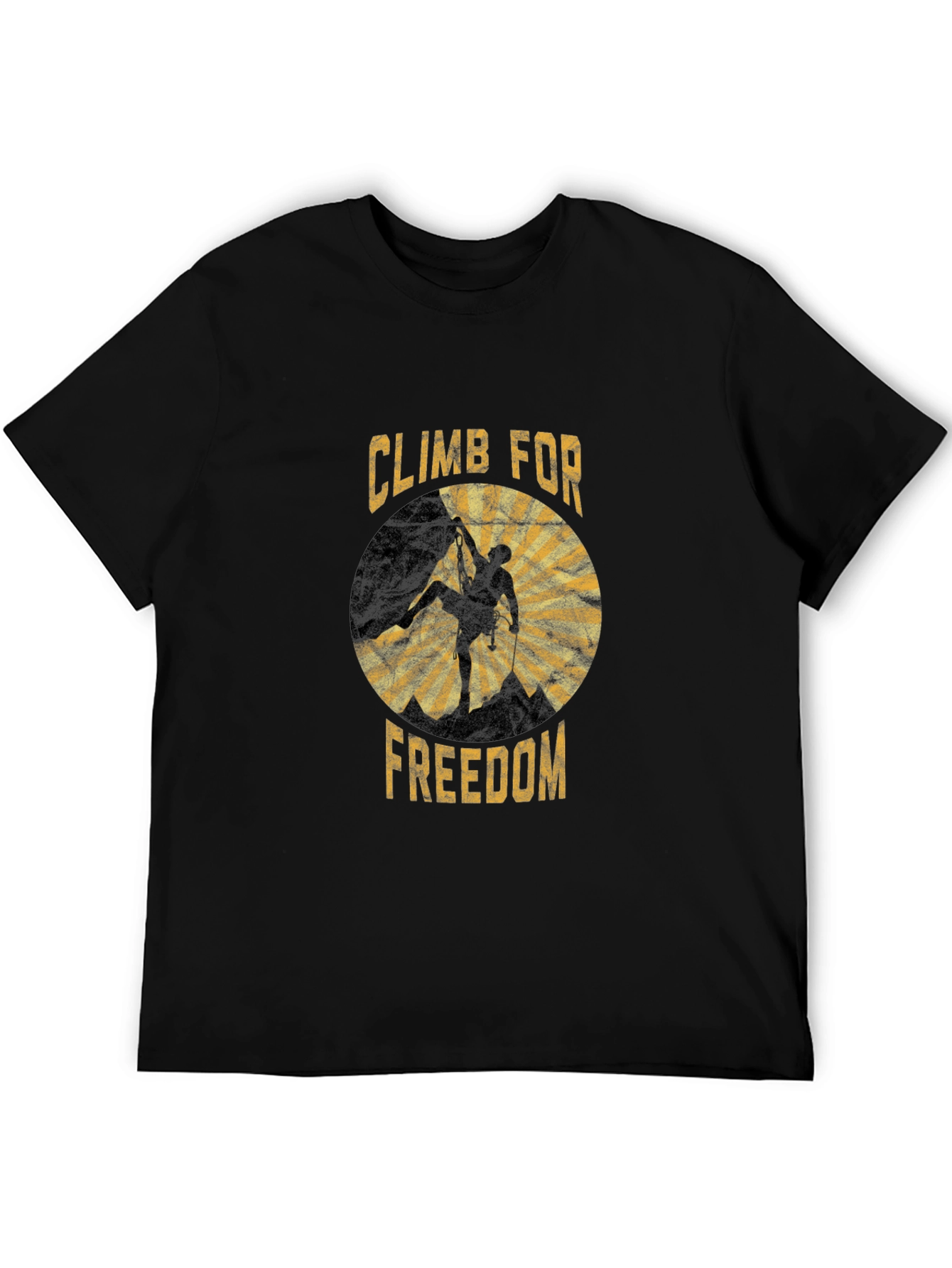 Climb for Freedom Graphic T-Shirt