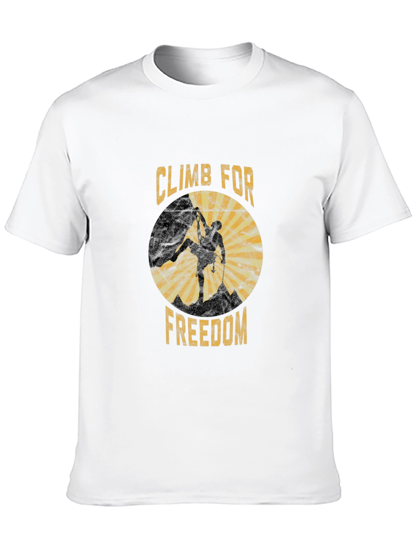 Climb for Freedom Graphic T-Shirt