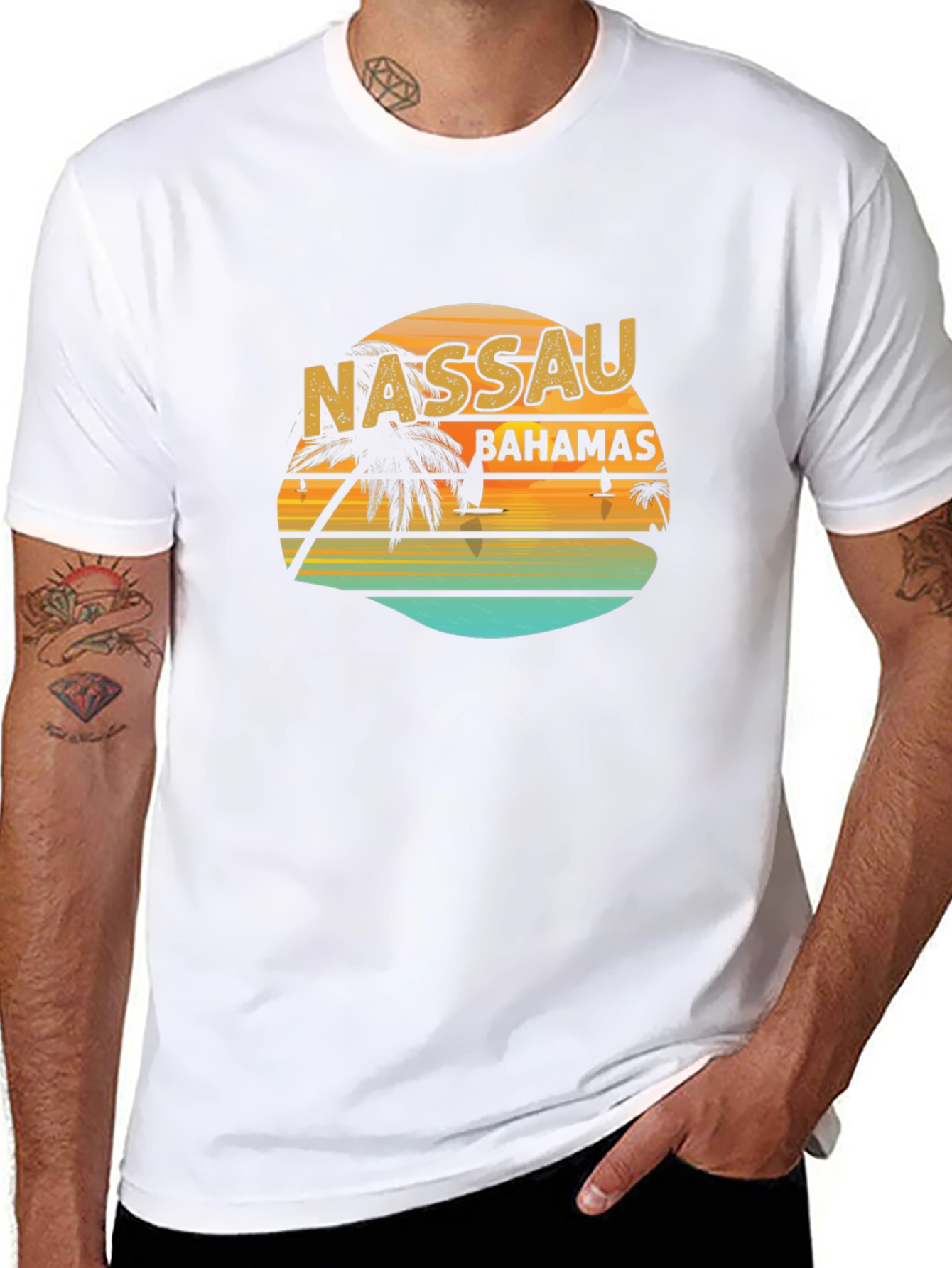 Nassau Bahamas Graphic T-Shirt