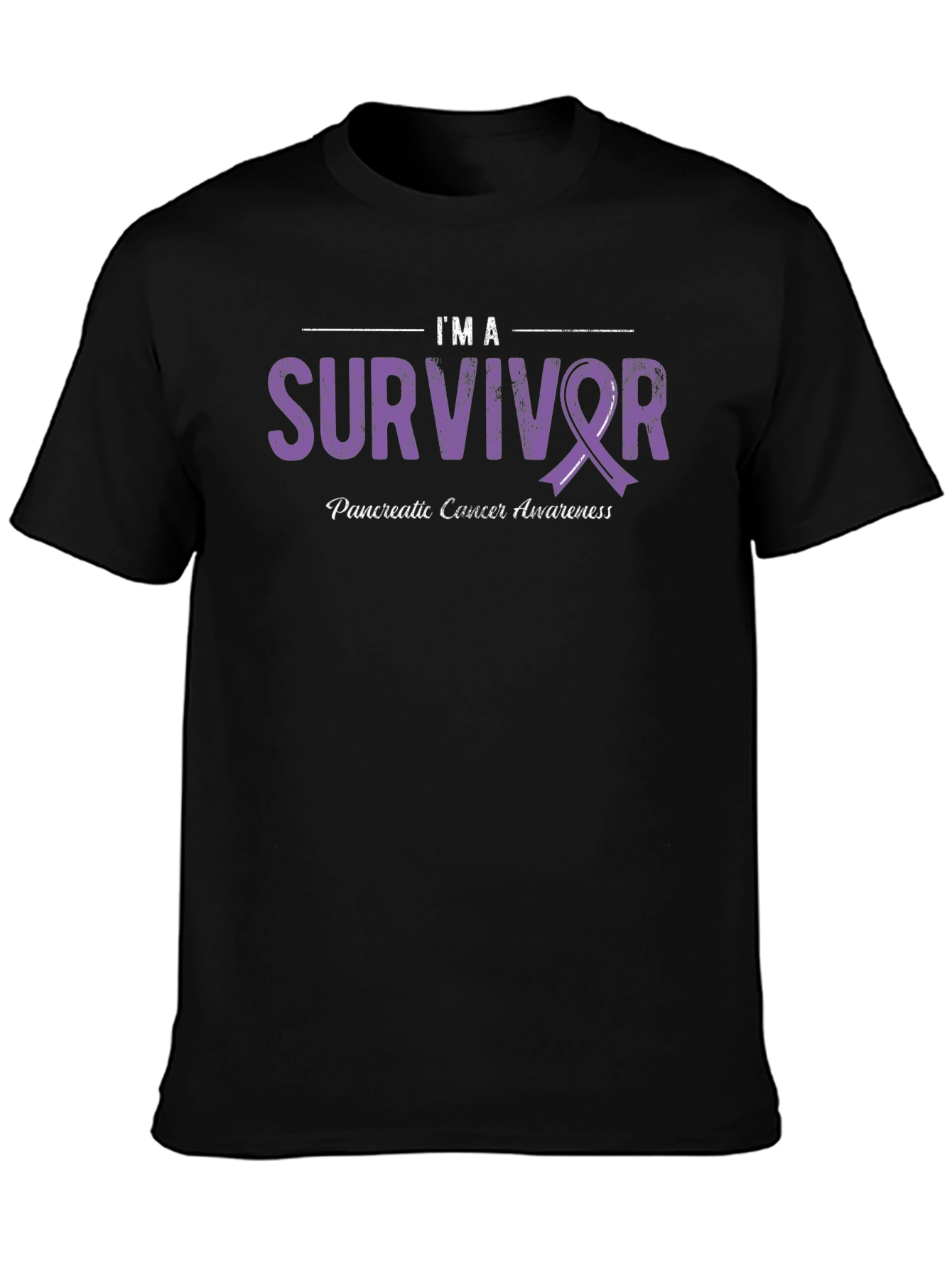 Pancreatic Cancer Awareness Survivor T-Shirt