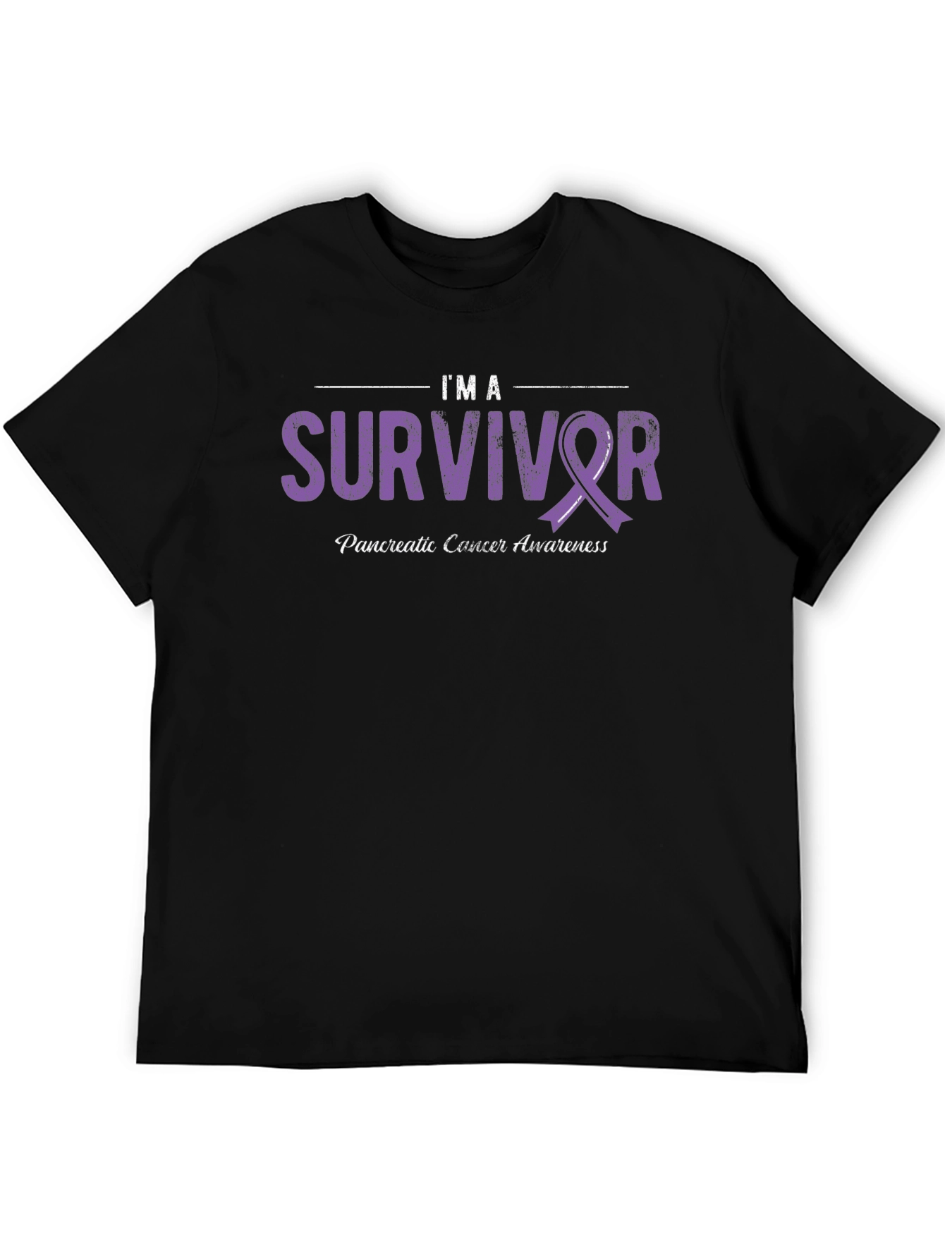 Pancreatic Cancer Awareness Survivor T-Shirt
