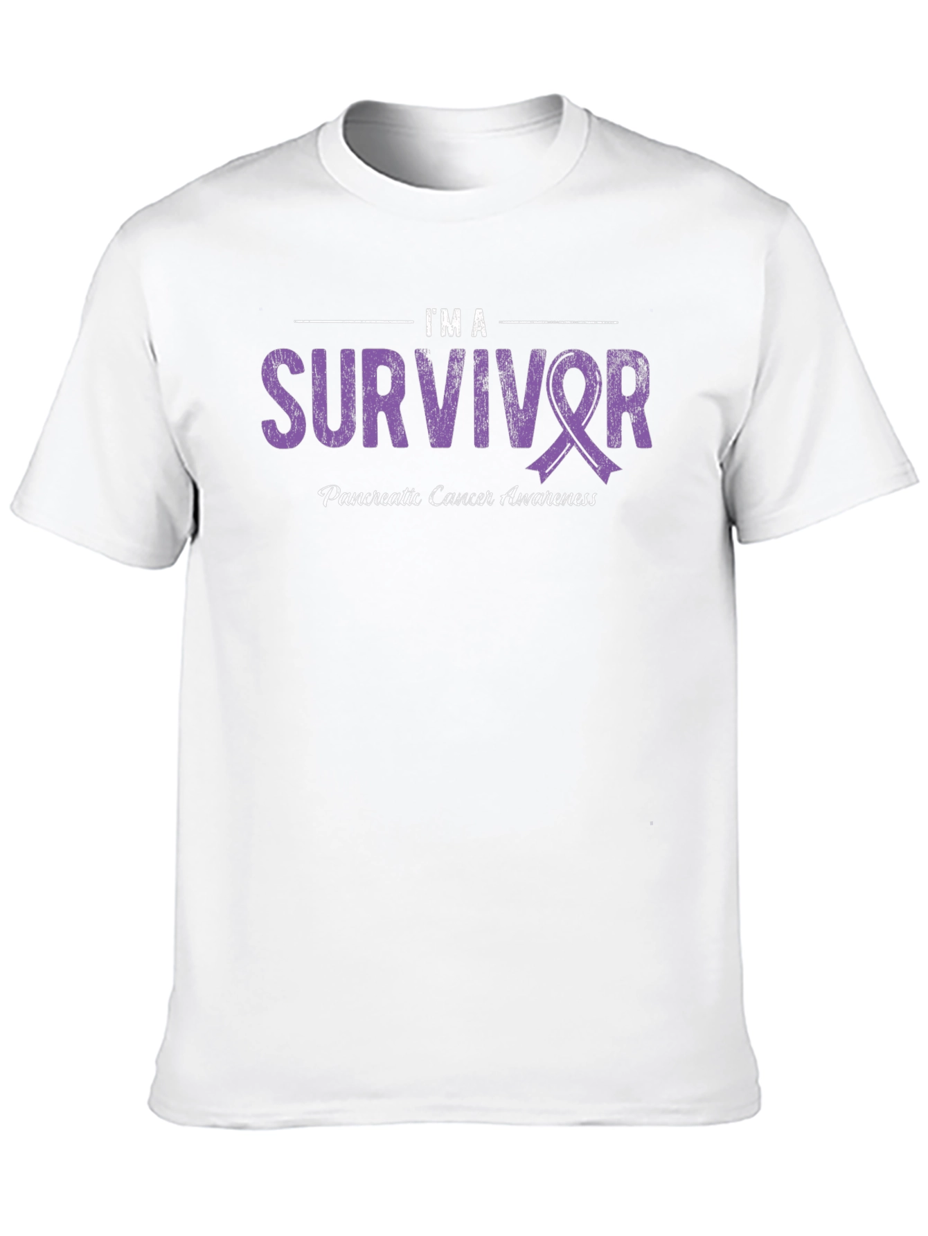 Pancreatic Cancer Awareness Survivor T-Shirt