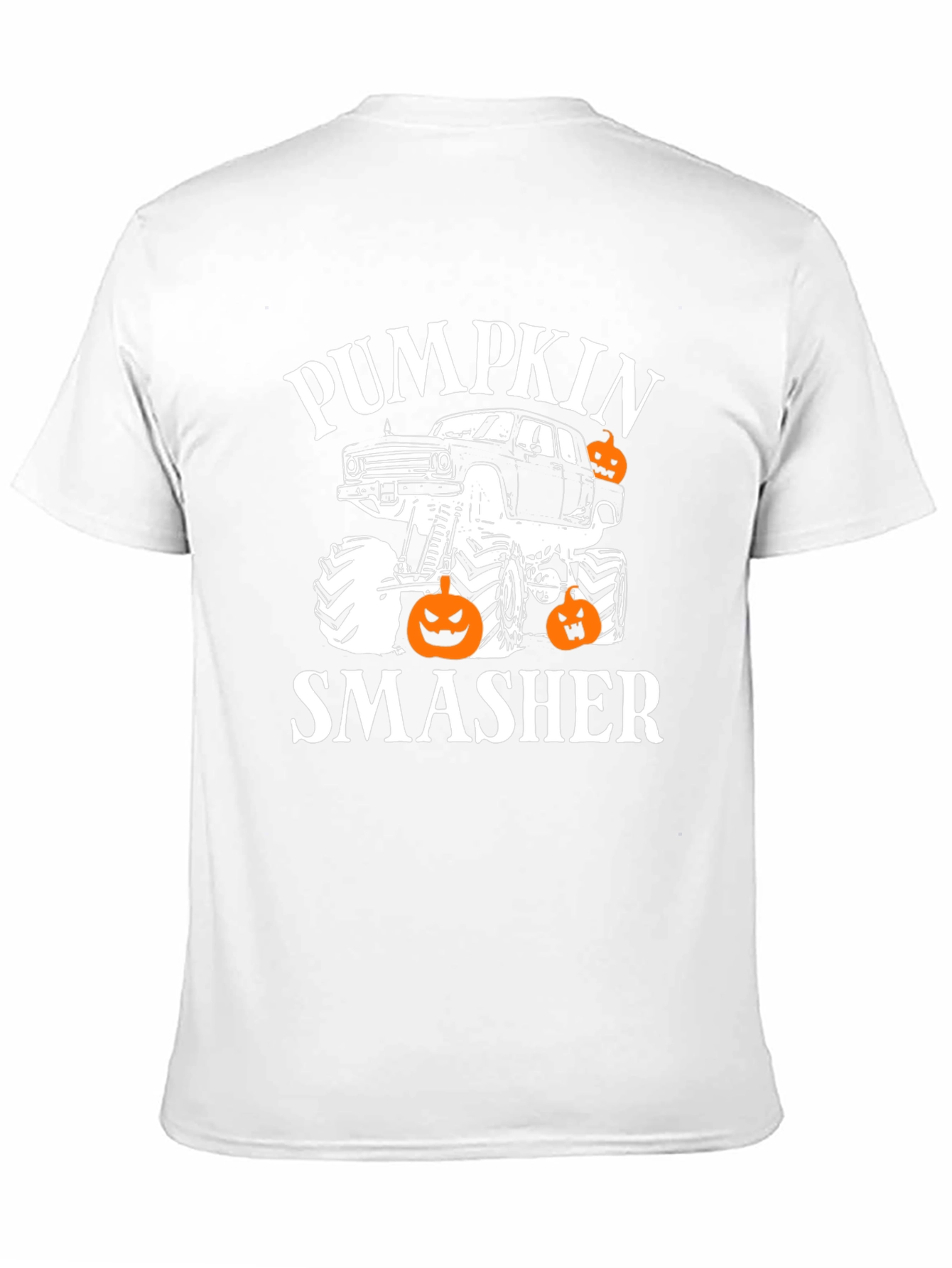 Pumpkin Smasher Halloween T-Shirt Monster Truck