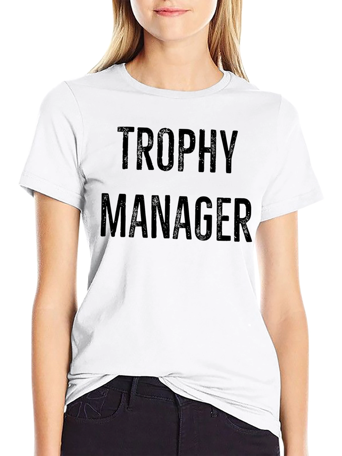 Trophy Manager Graphic T-Shirt - Black