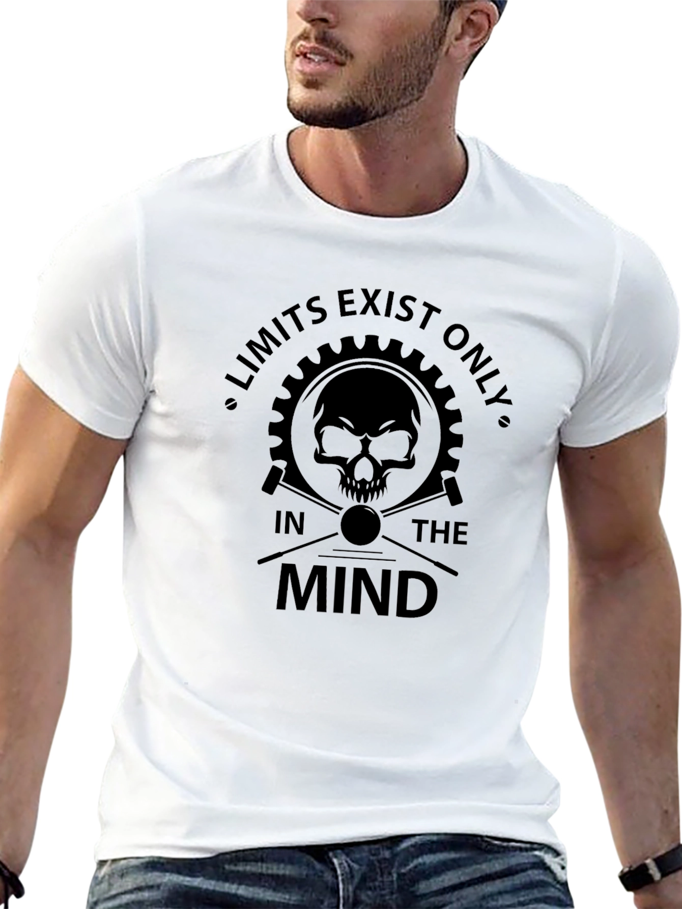 Limits Exist Only In The Mind Graphic T-Shirt