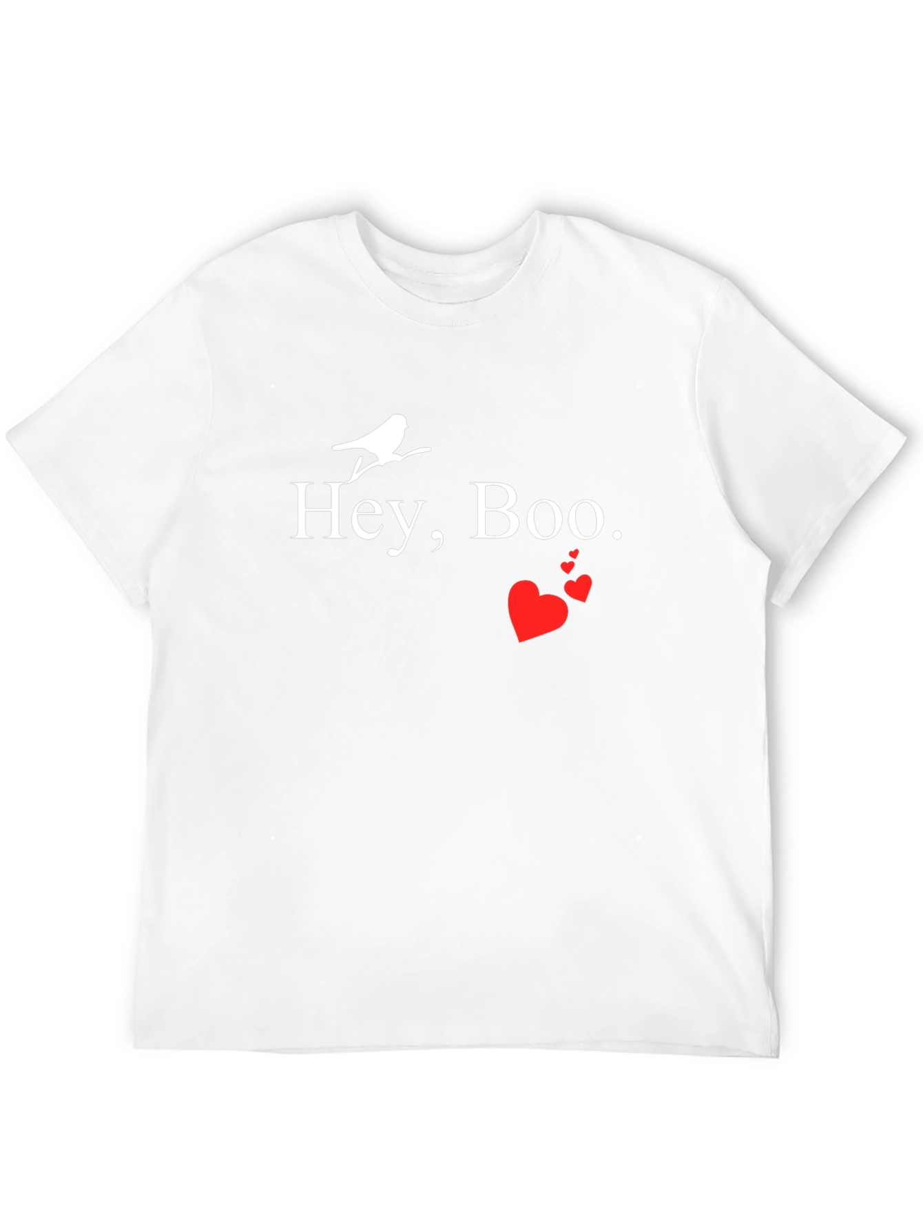 Hey Boo Bird Graphic Tee