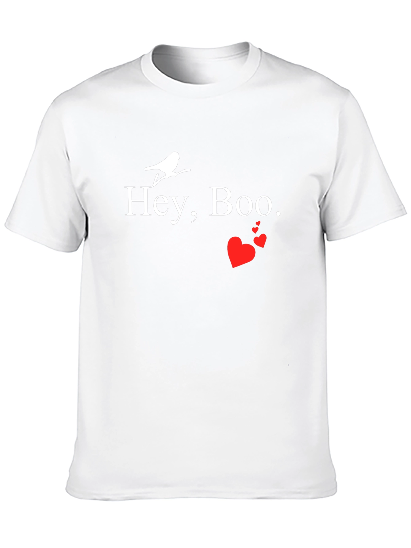 Hey Boo Bird Graphic Tee
