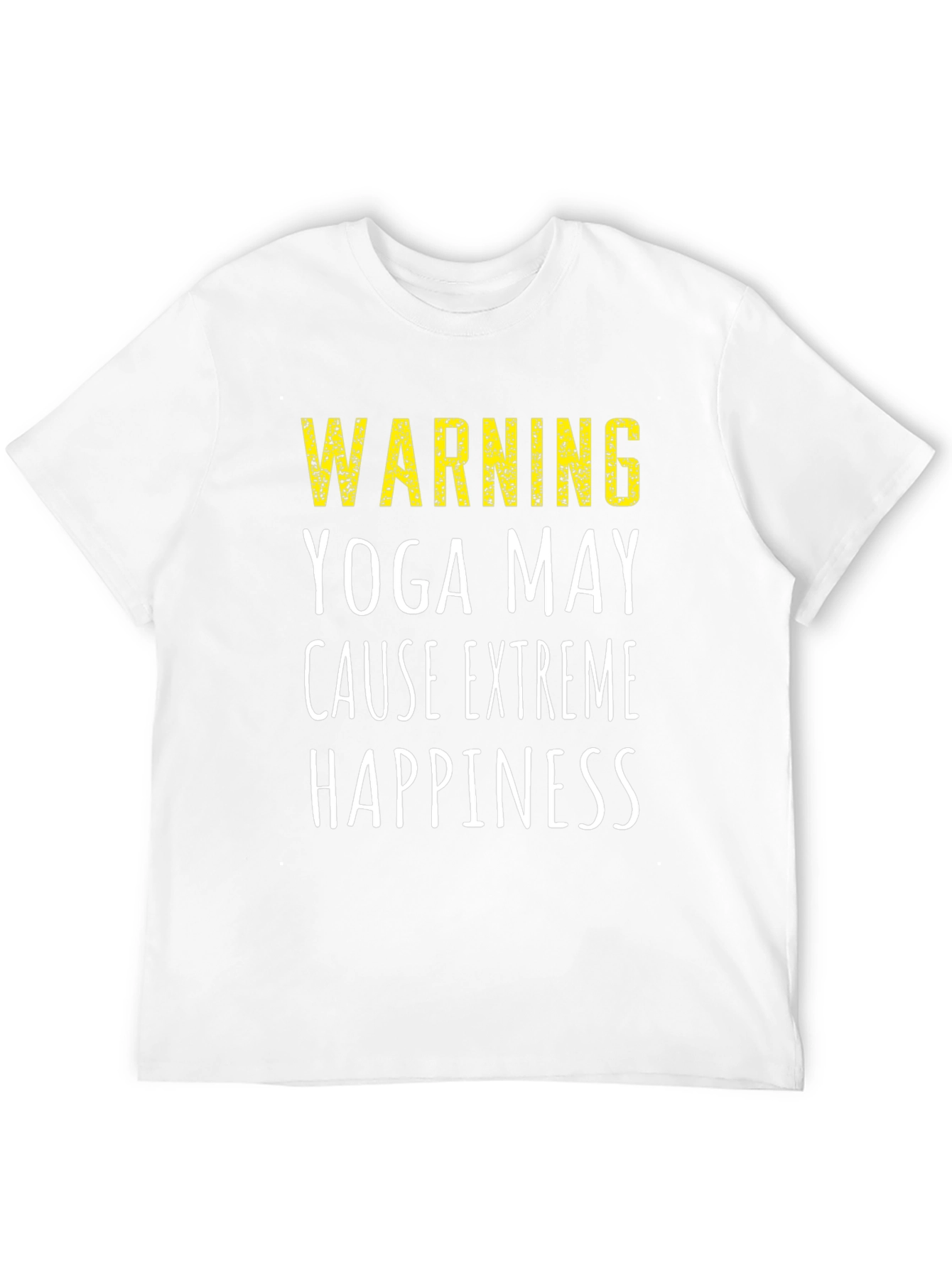 Yoga May Cause Extreme Happiness Graphic Tee