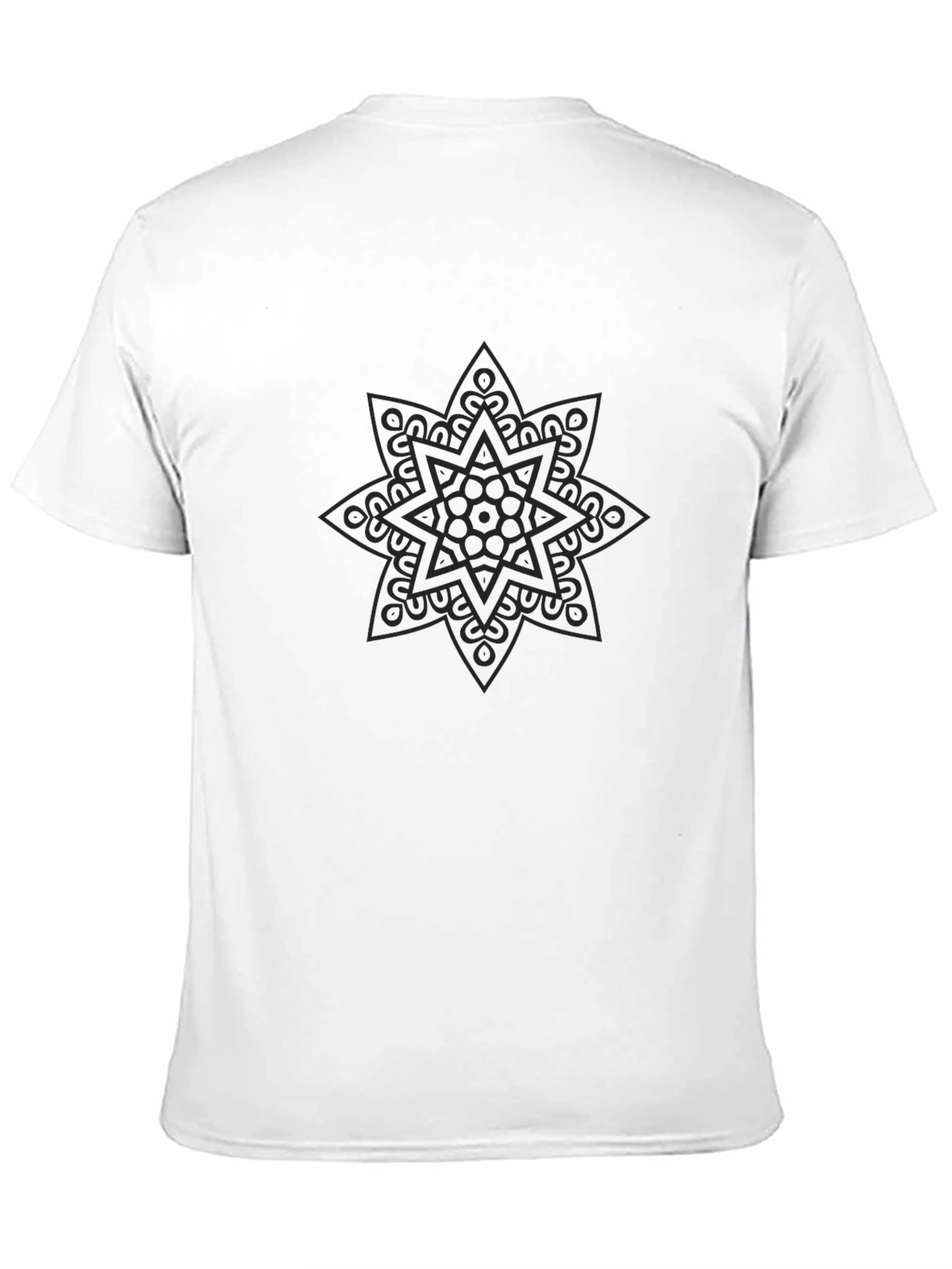 Mandala Graphic Black T-Shirt