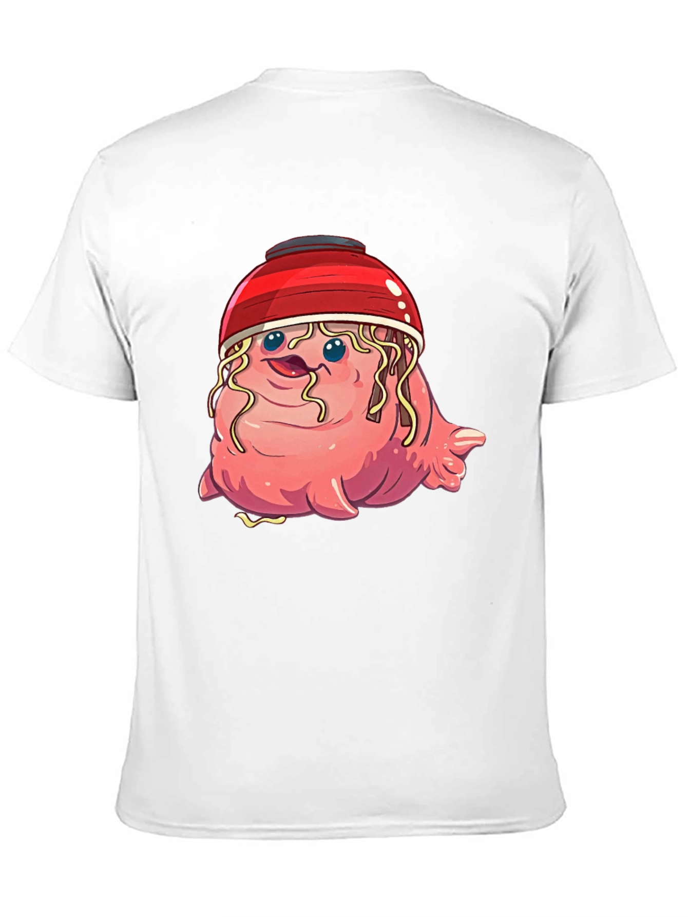 Noodle Bowl Monster T-Shirt - Unique Graphic Tee