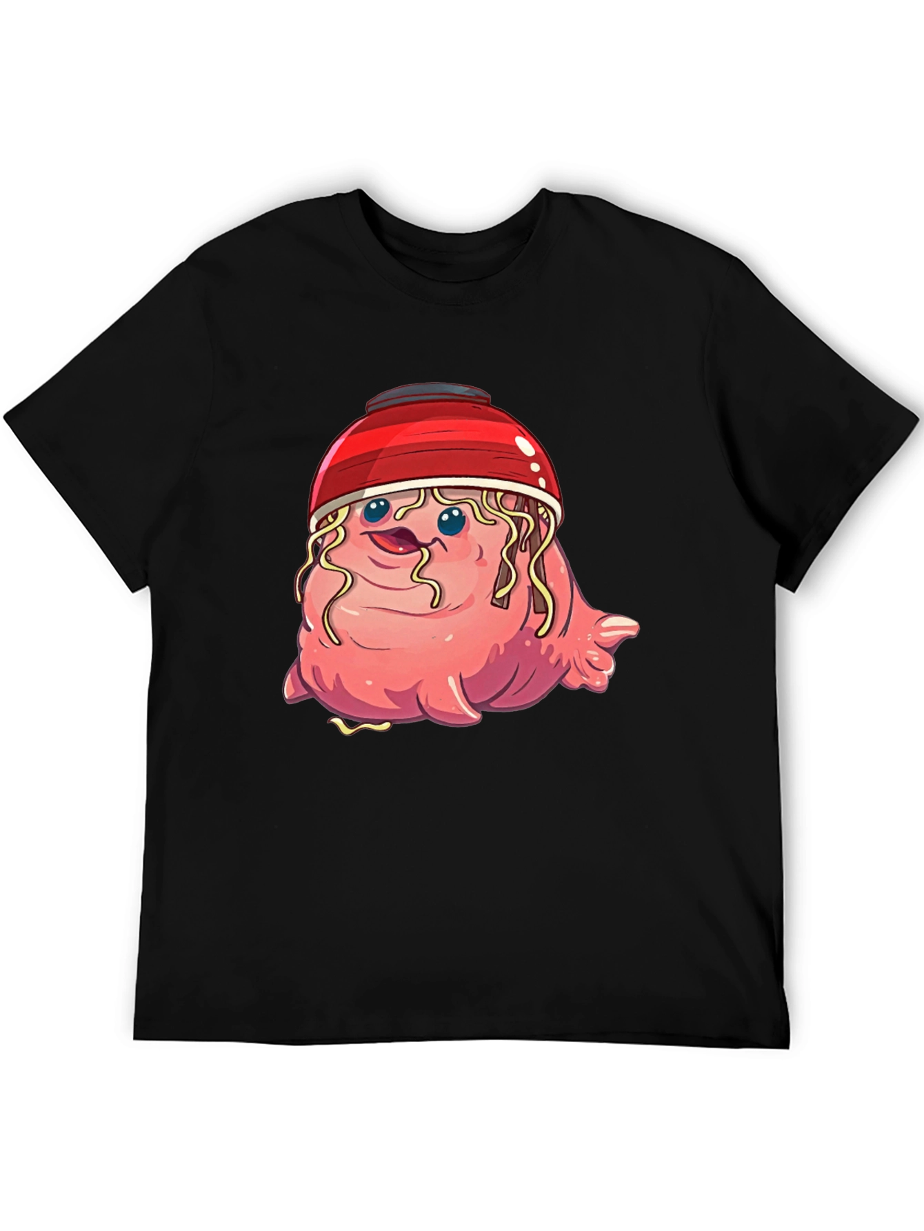 Noodle Bowl Monster T-Shirt - Unique Graphic Tee