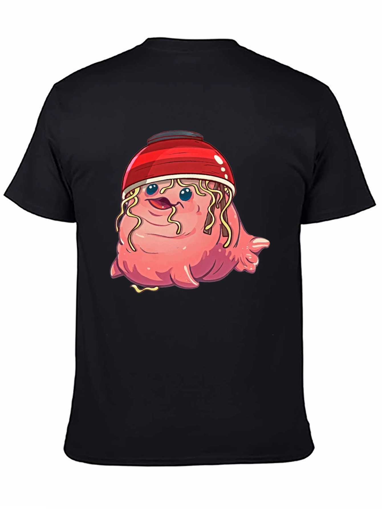 Noodle Bowl Monster T-Shirt - Unique Graphic Tee