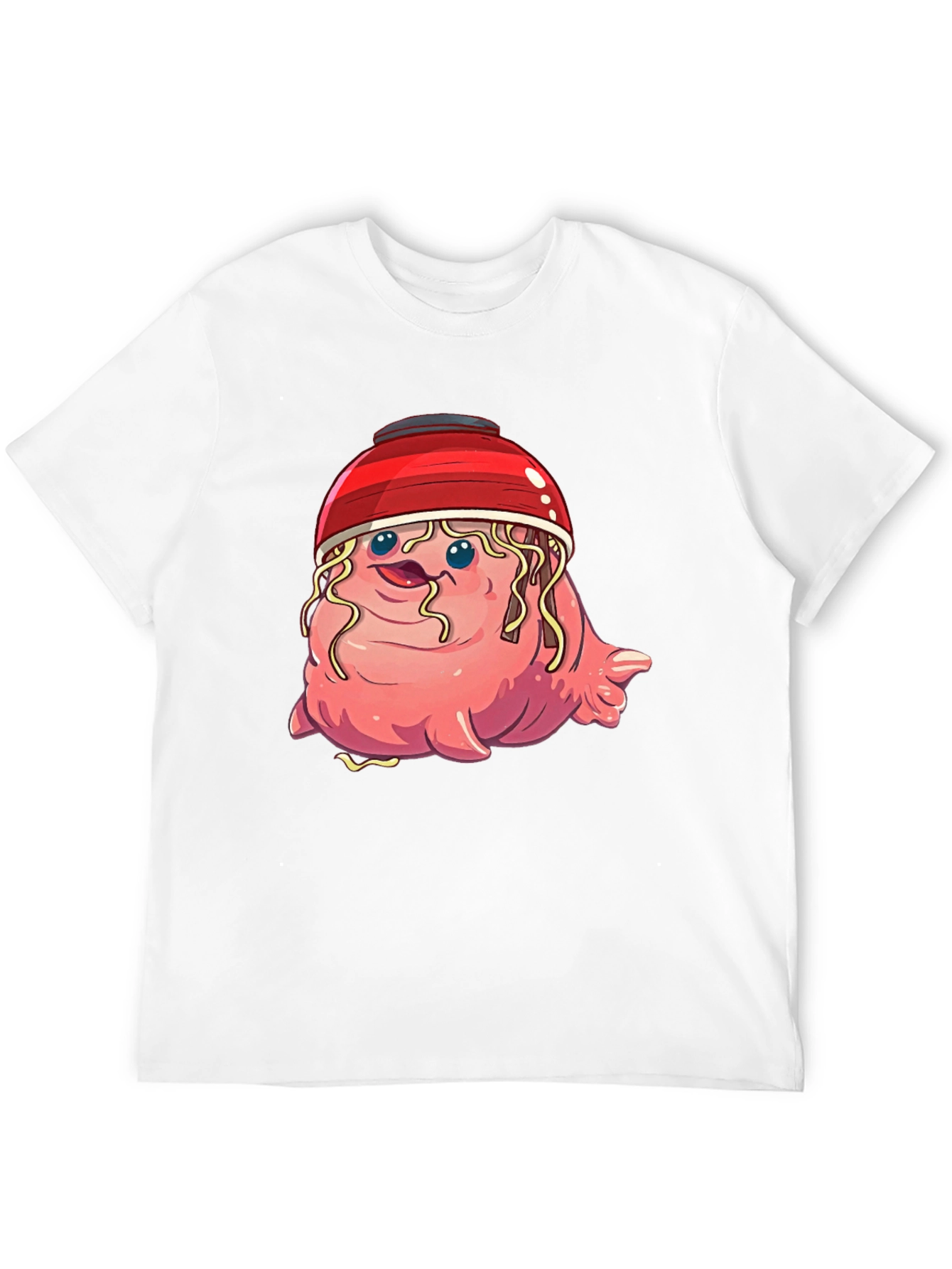 Noodle Bowl Monster T-Shirt - Unique Graphic Tee