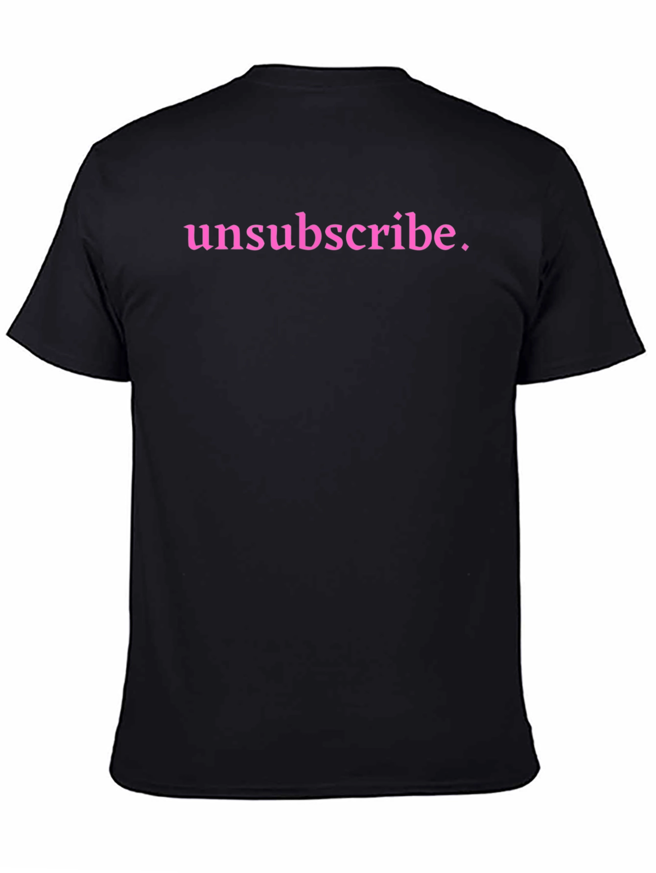 Unsubscribe Graphic Tee - Soft Cotton Casual Top