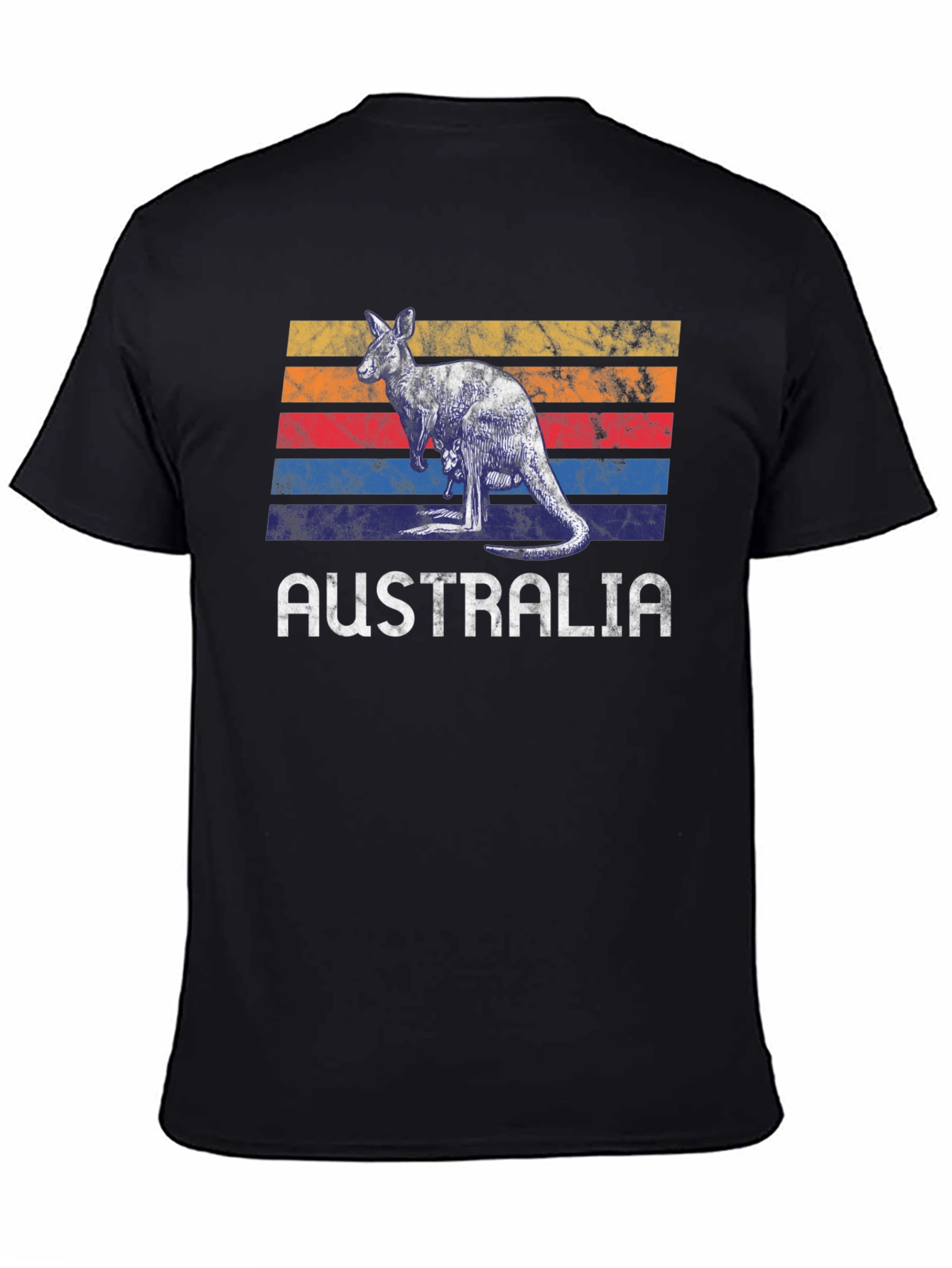 Retro Australia Kangaroo T-Shirt