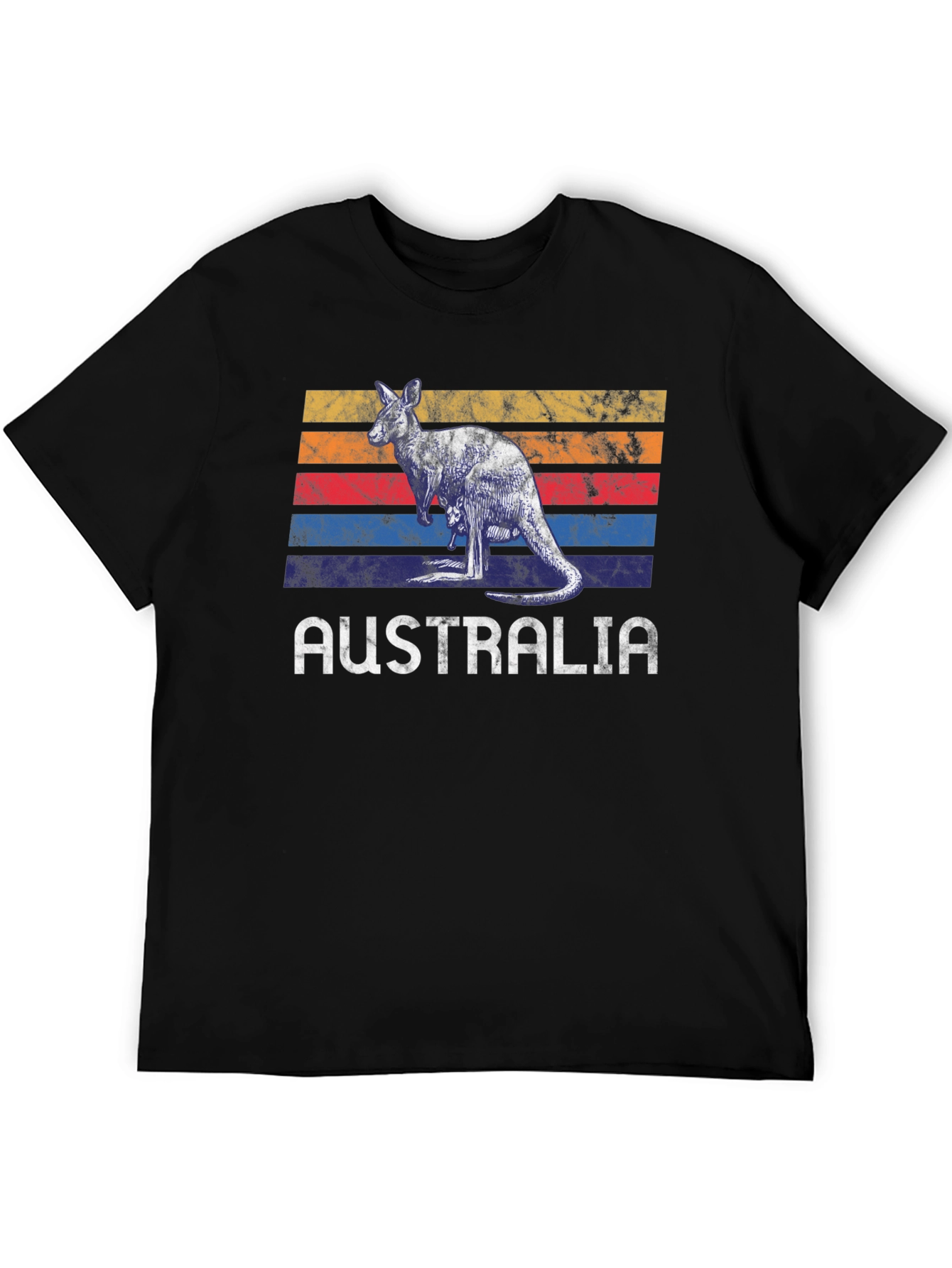 Retro Australia Kangaroo T-Shirt