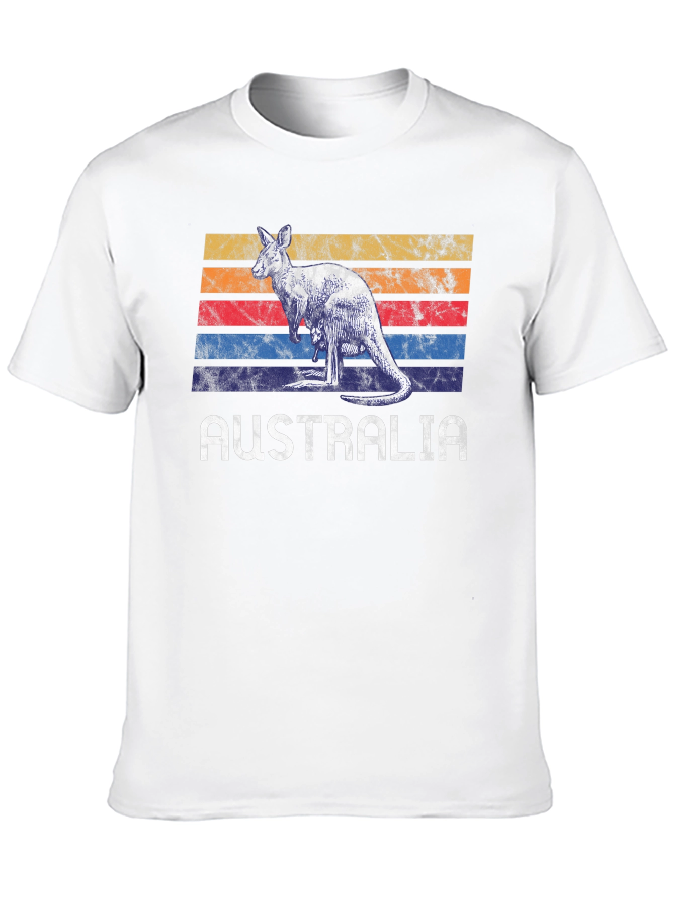Retro Australia Kangaroo T-Shirt