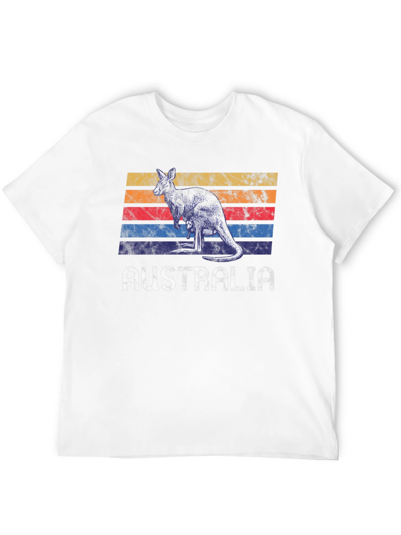 Retro Australia Kangaroo T-Shirt