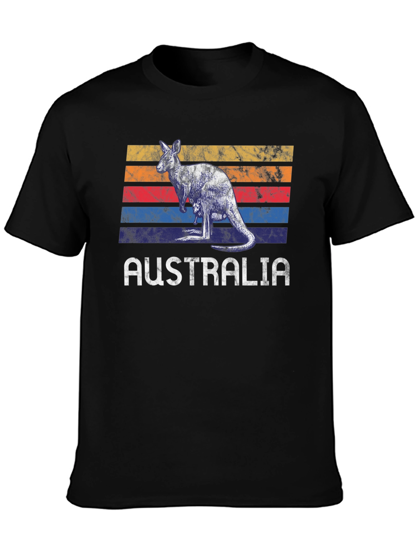 Retro Australia Kangaroo T-Shirt