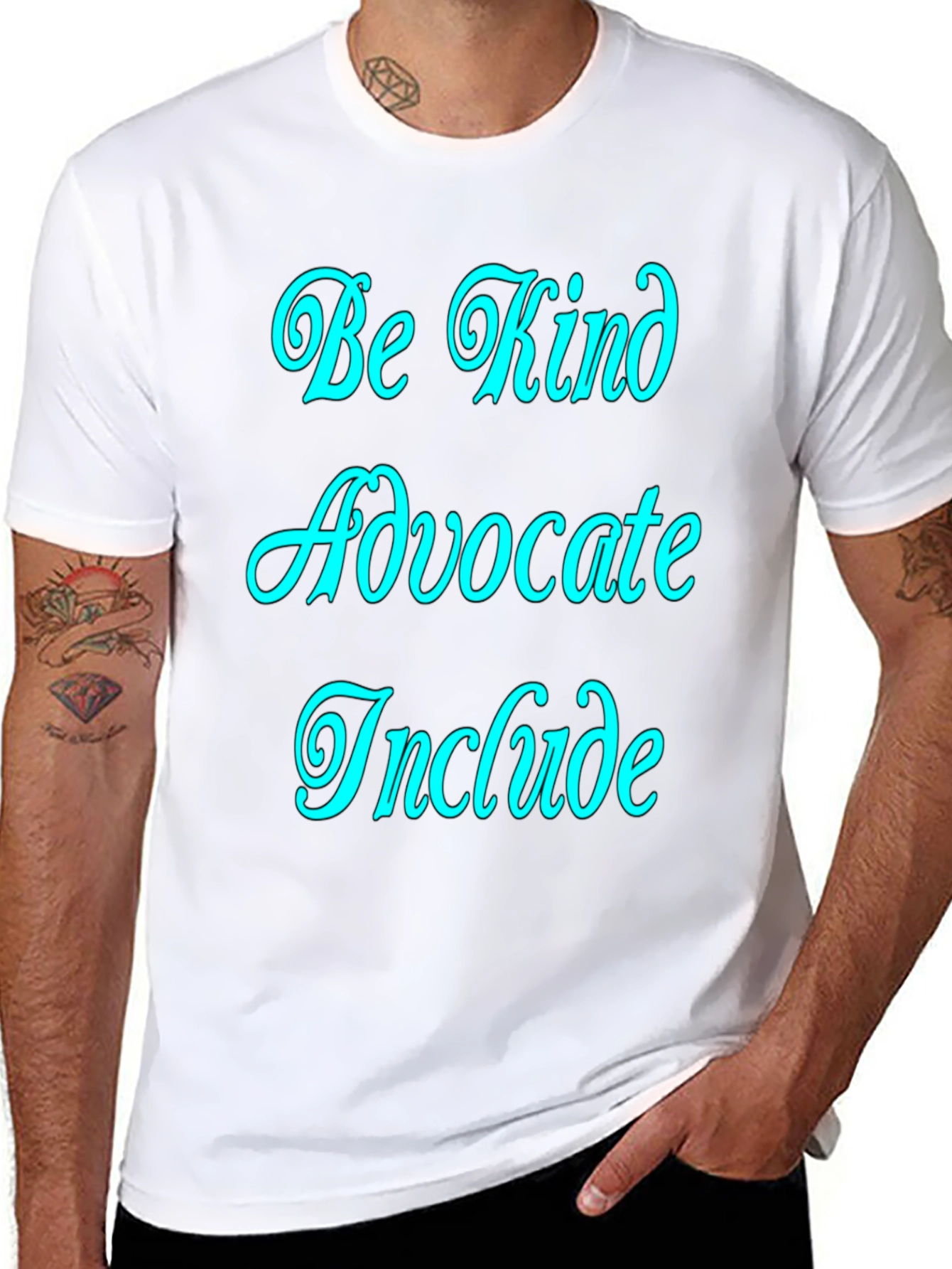 Be Kind Advocate Include Graphic Tee