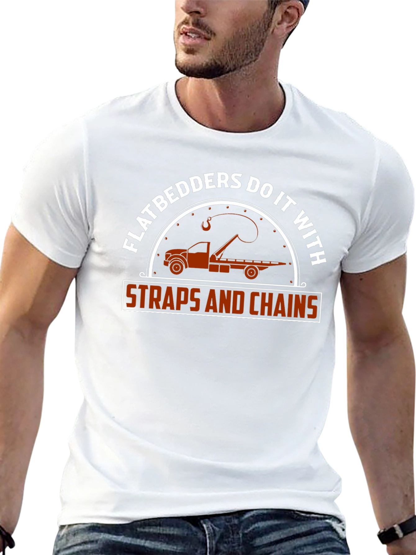 Flatbedders Do It With Straps and Chains T-Shirt