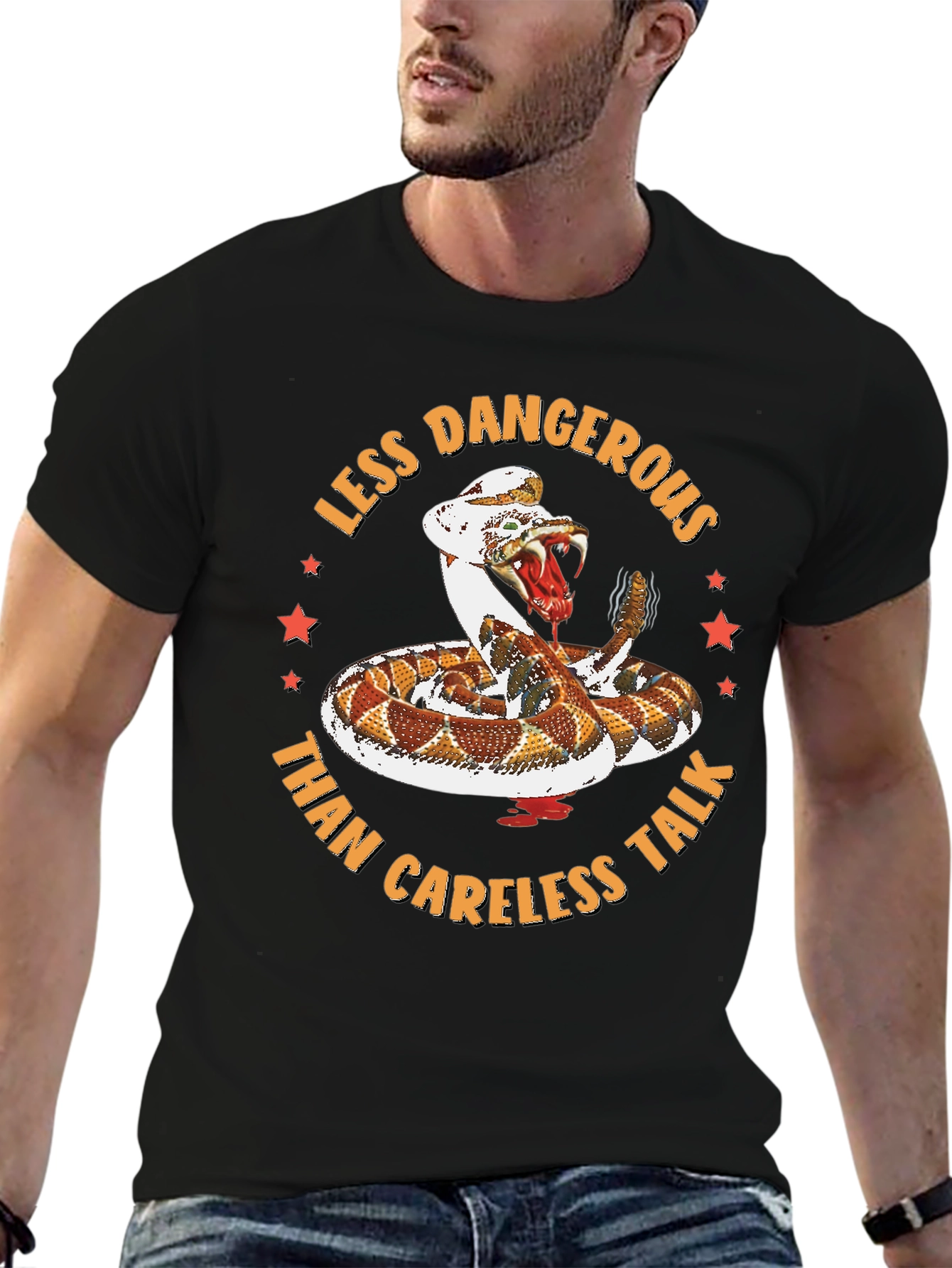 Less Dangerous Rattlesnake T-Shirt