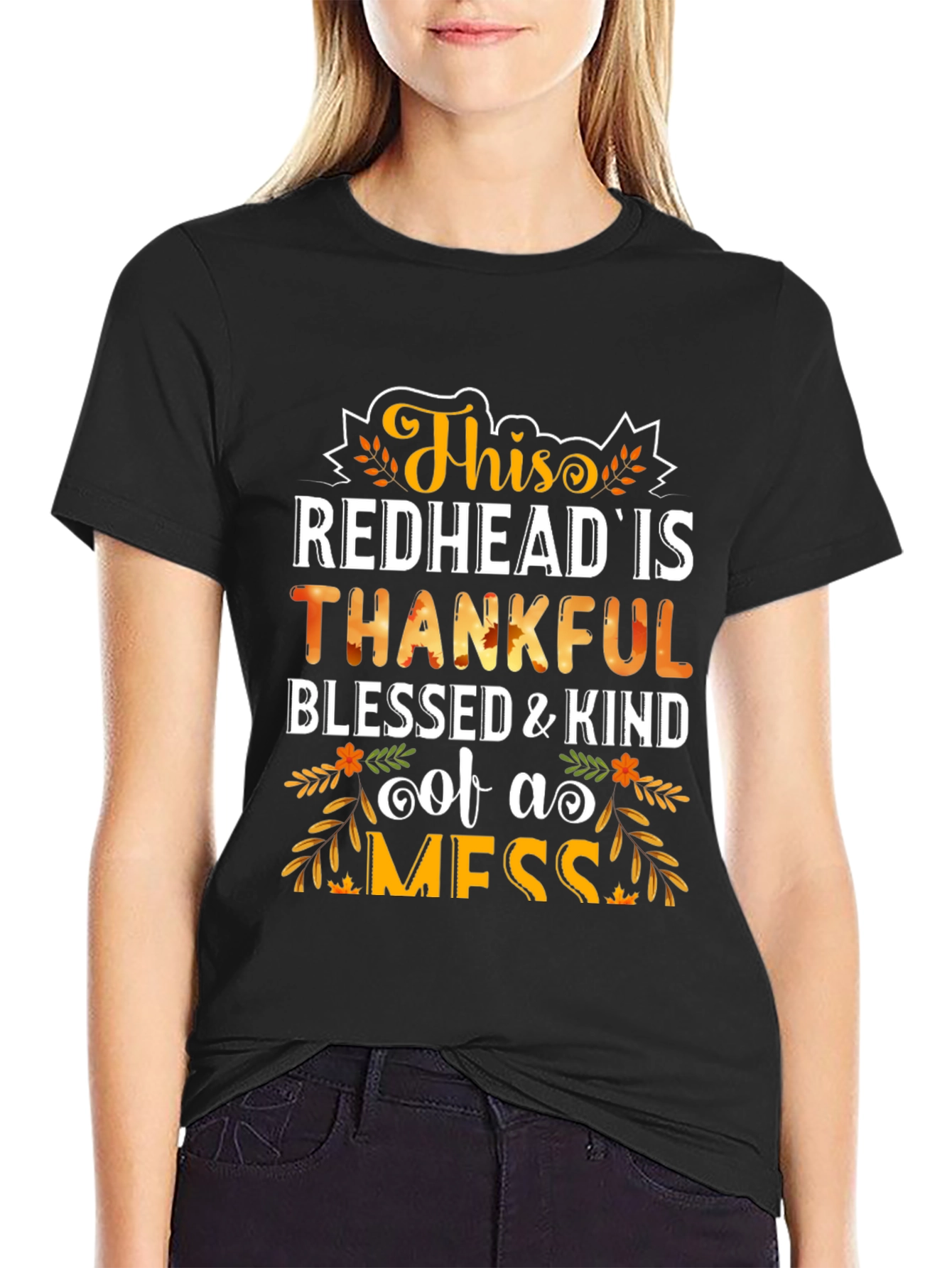 Funny Thanksgiving Redhead T-Shirt