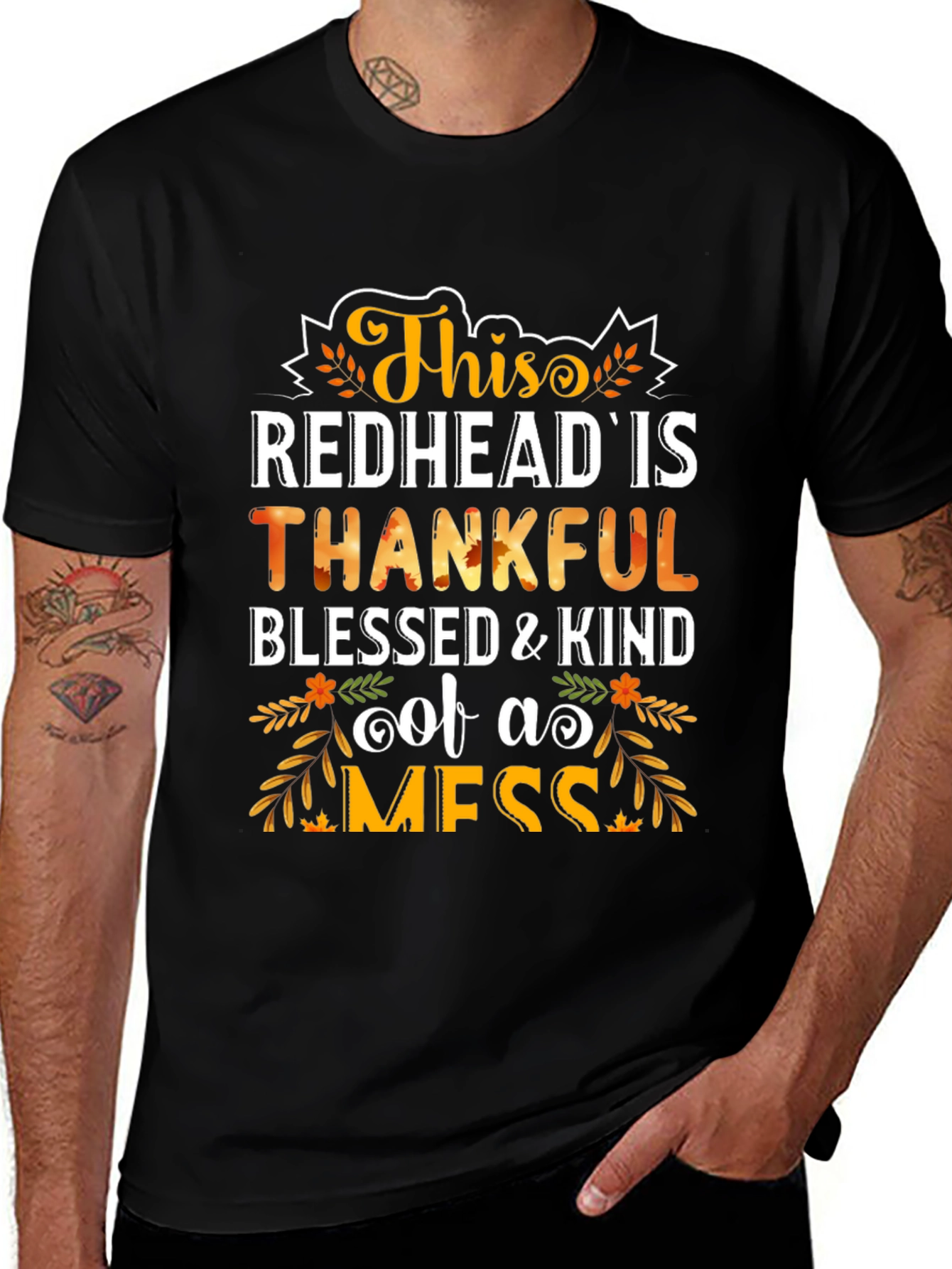 Funny Thanksgiving Redhead T-Shirt