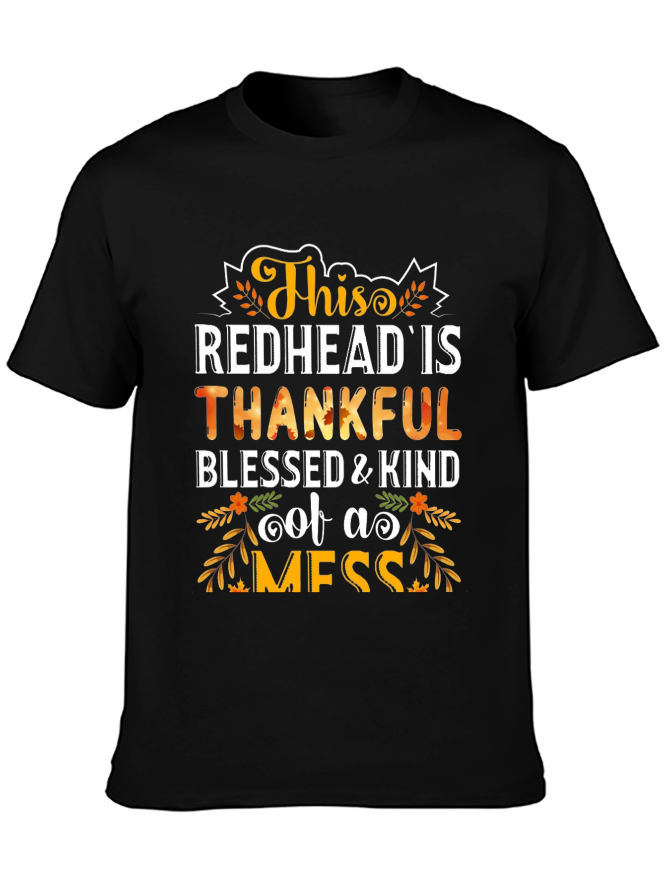 Funny Thanksgiving Redhead T-Shirt