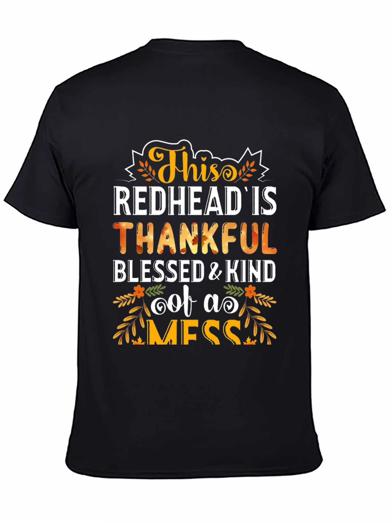 Funny Thanksgiving Redhead T-Shirt