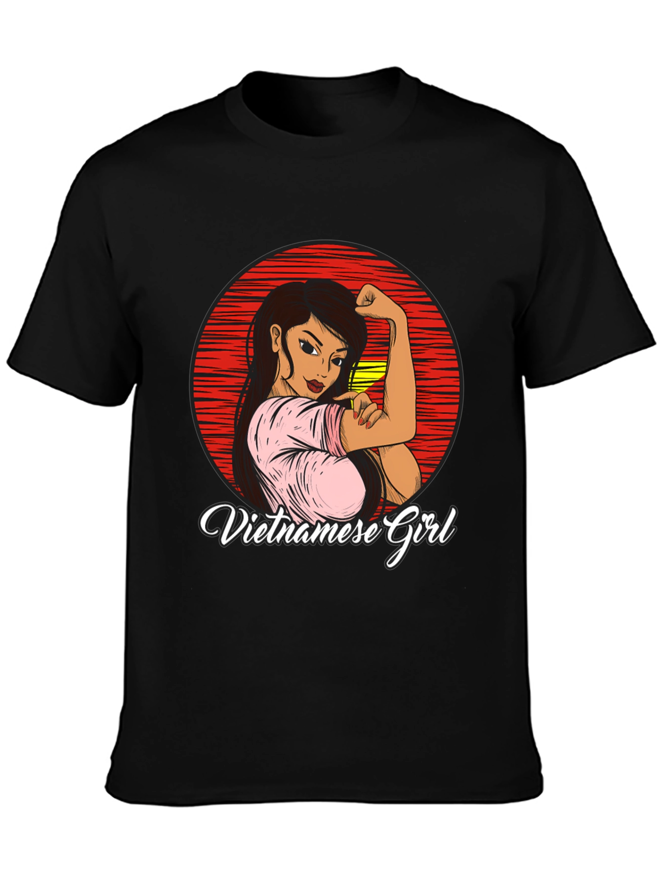 Vietnamese Girl T-Shirt - Empowered Woman Design