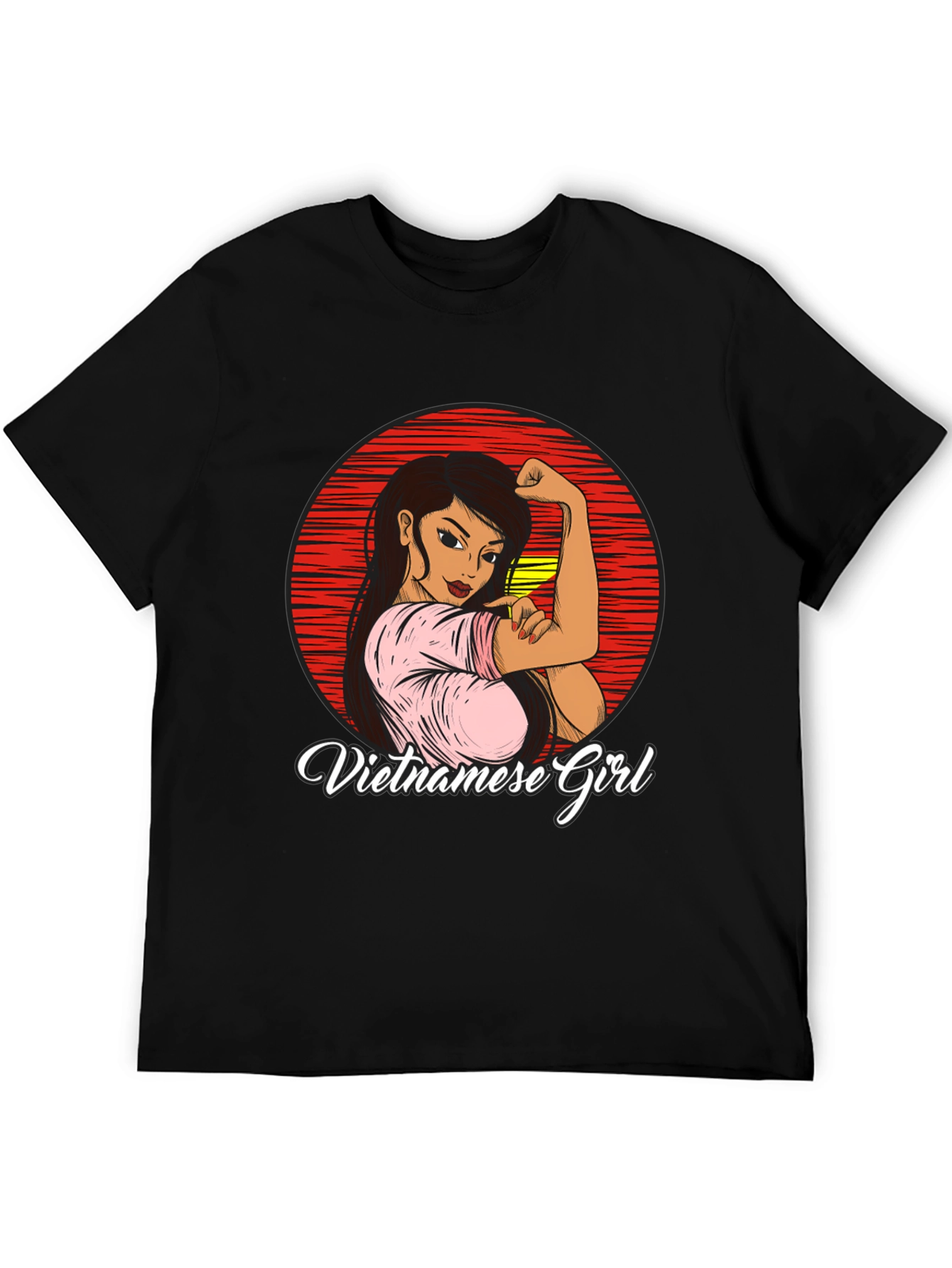 Vietnamese Girl T-Shirt - Empowered Woman Design