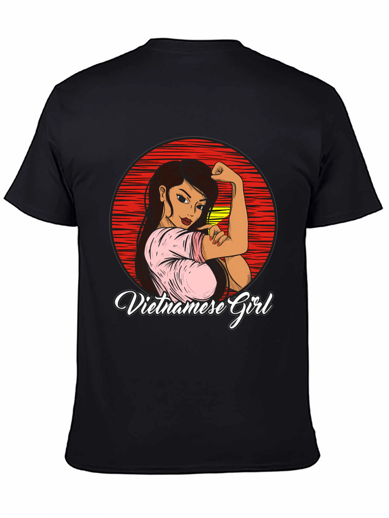 Vietnamese Girl T-Shirt - Empowered Woman Design