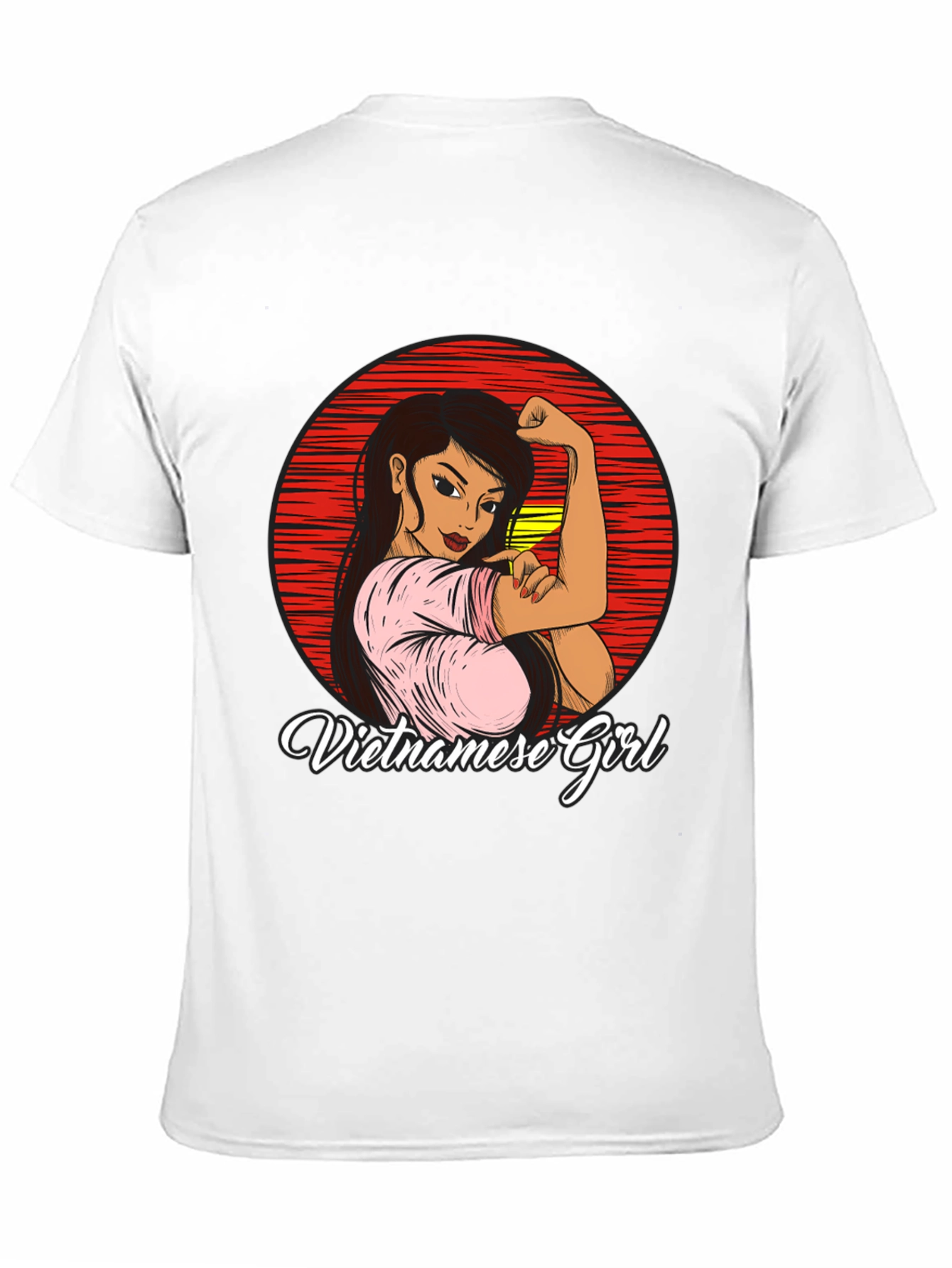 Vietnamese Girl T-Shirt - Empowered Woman Design