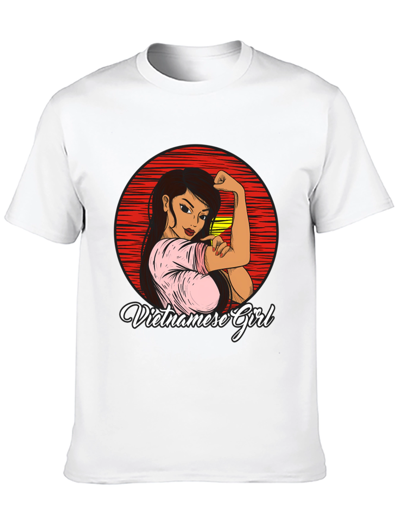 Vietnamese Girl T-Shirt - Empowered Woman Design